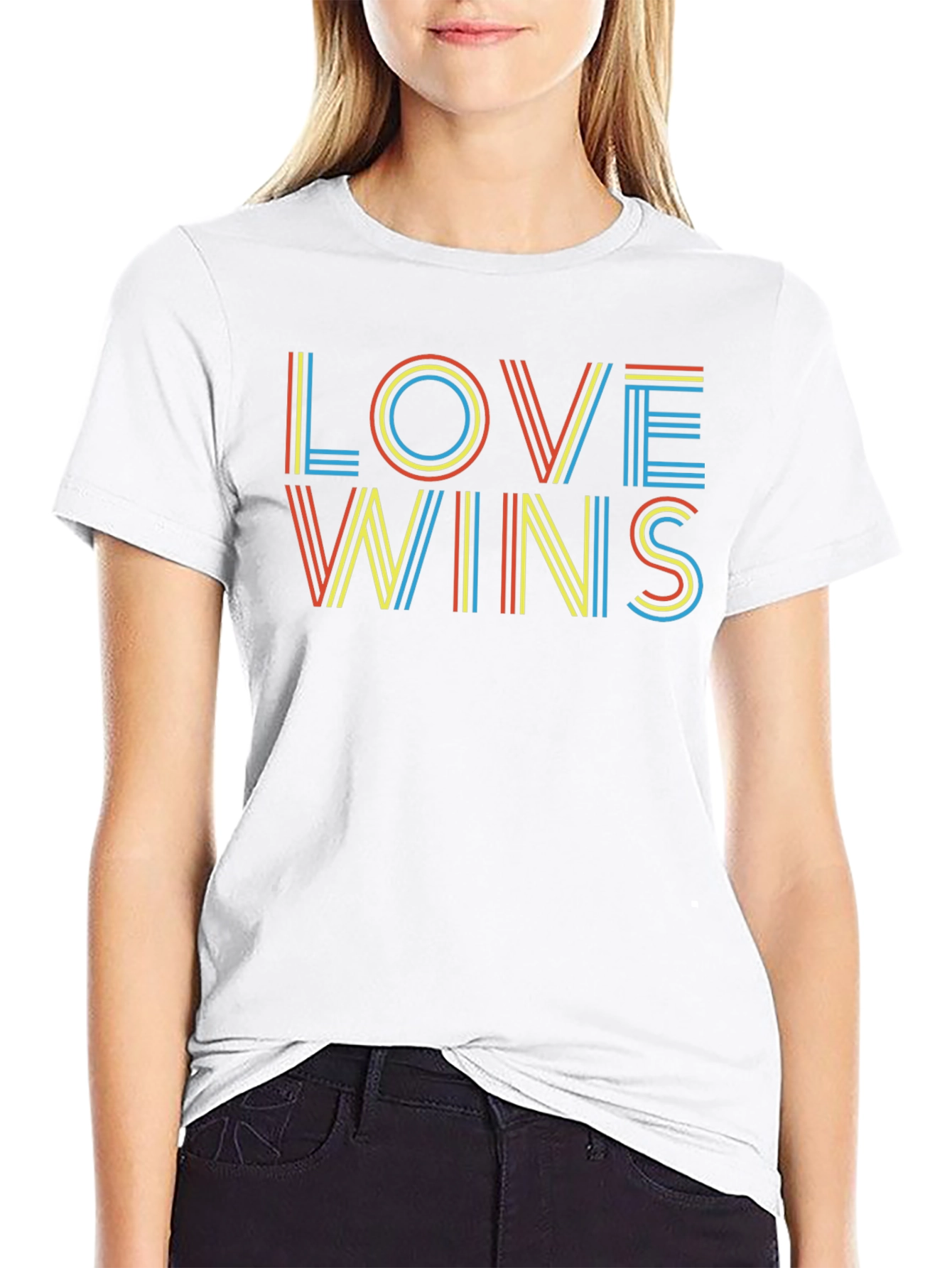 Love Wins Graphic Tee - Stylish Pride Shirt