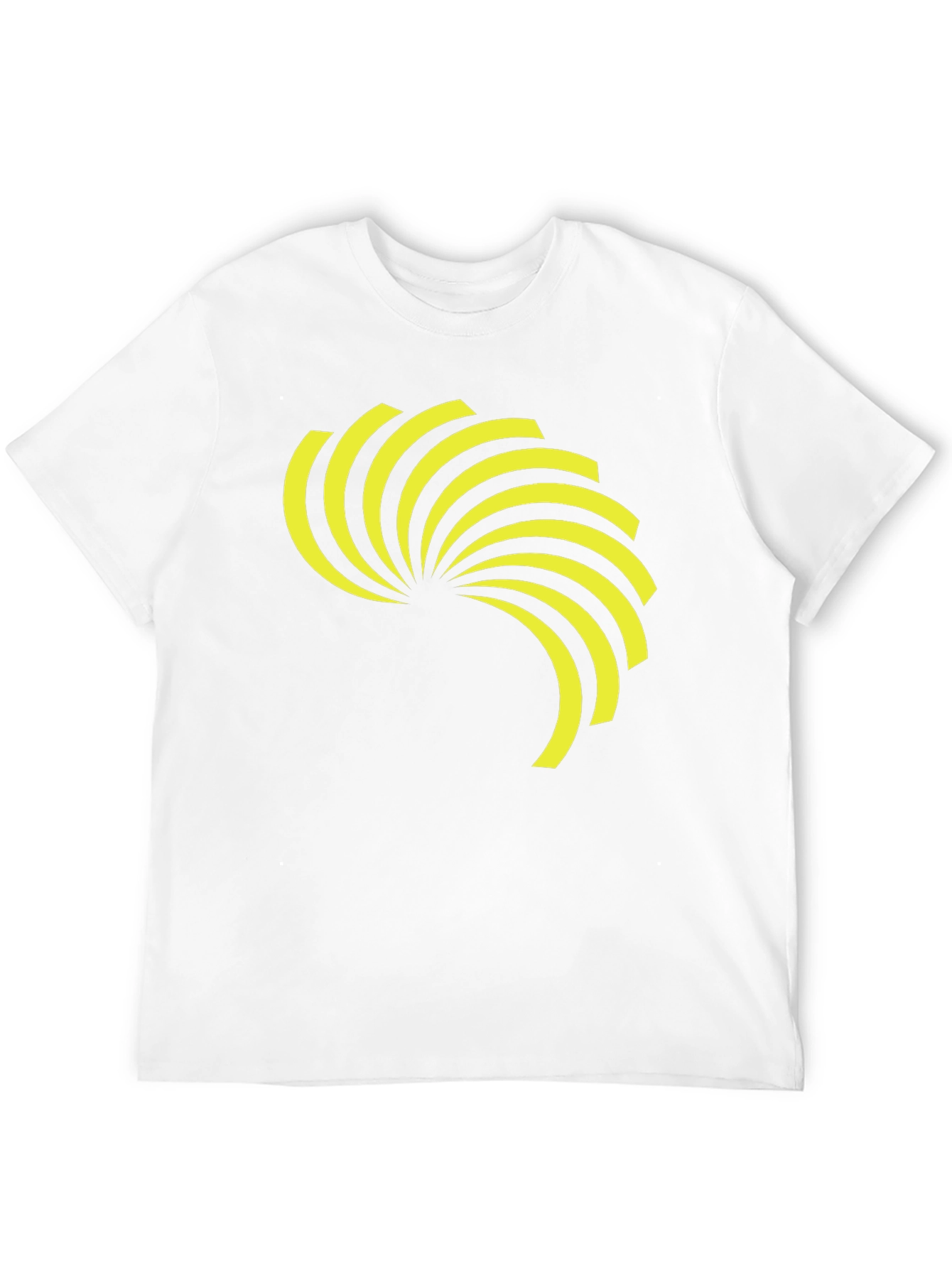Mens Black Tee with Graphic Design