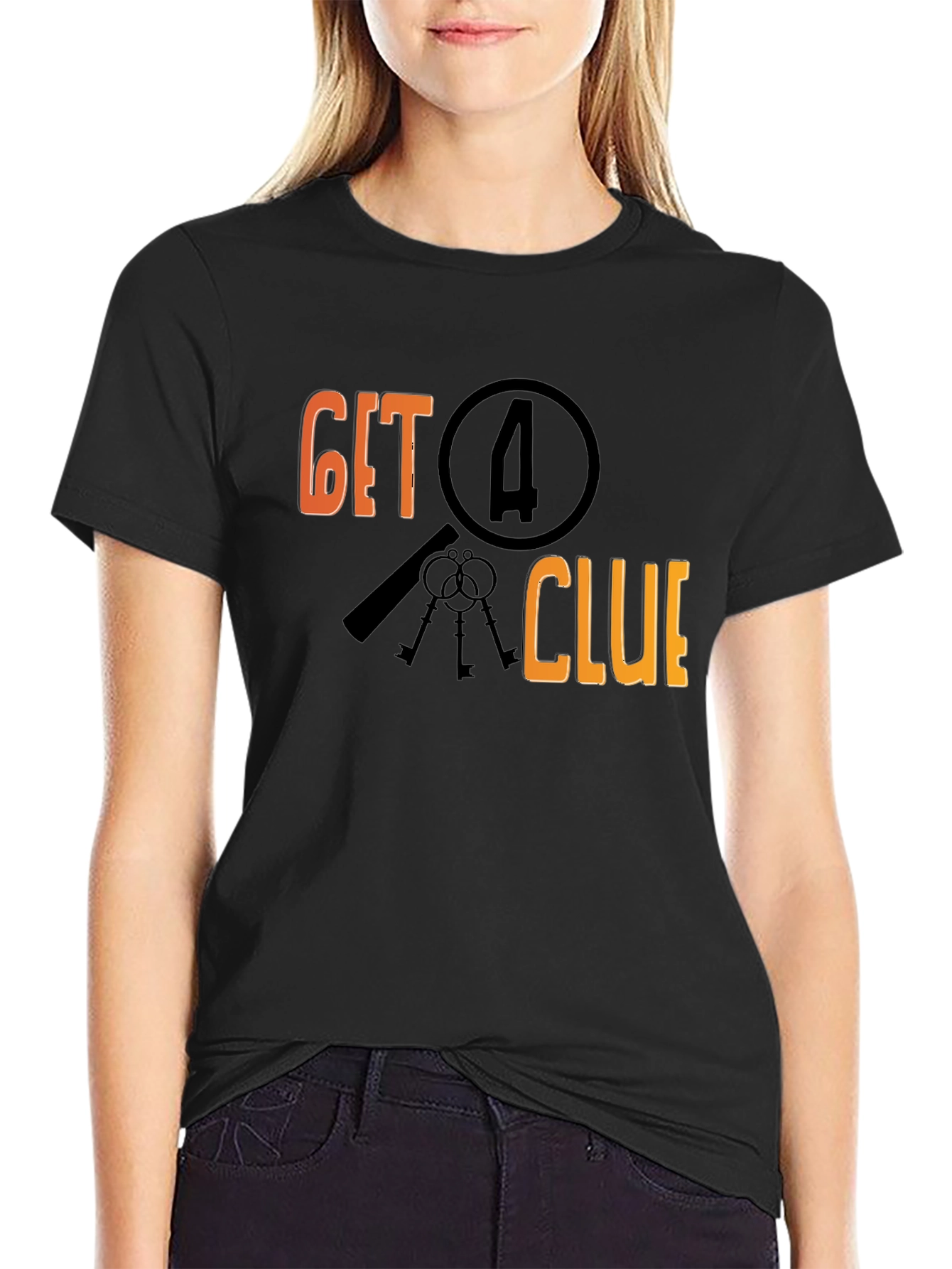Get 4 Clue Graphic T-Shirt