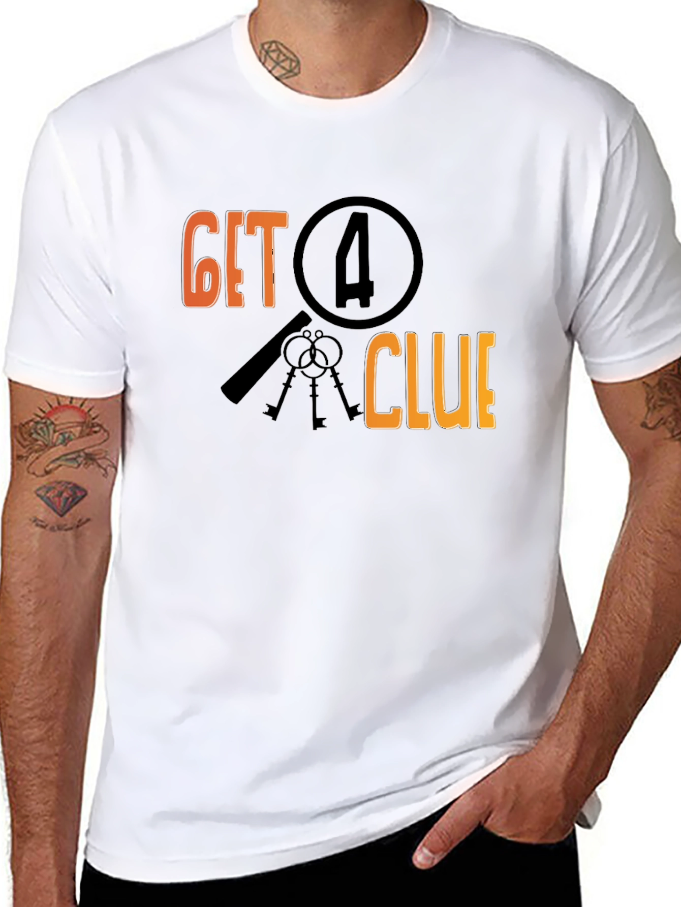 Get 4 Clue Graphic T-Shirt