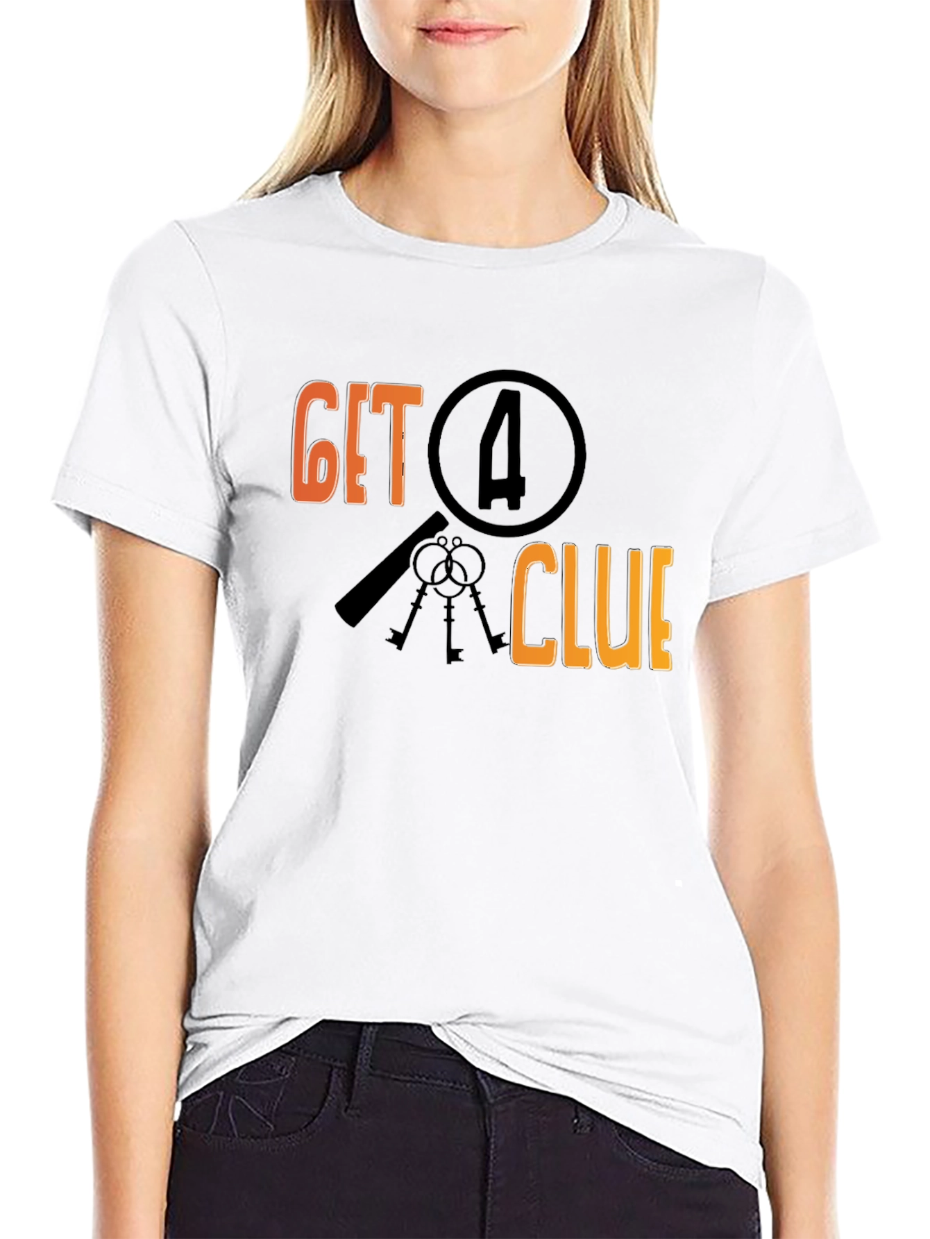 Get 4 Clue Graphic T-Shirt
