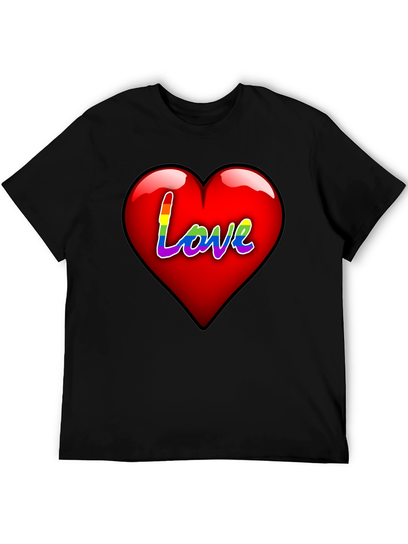 Love Rainbow Heart T-Shirt
