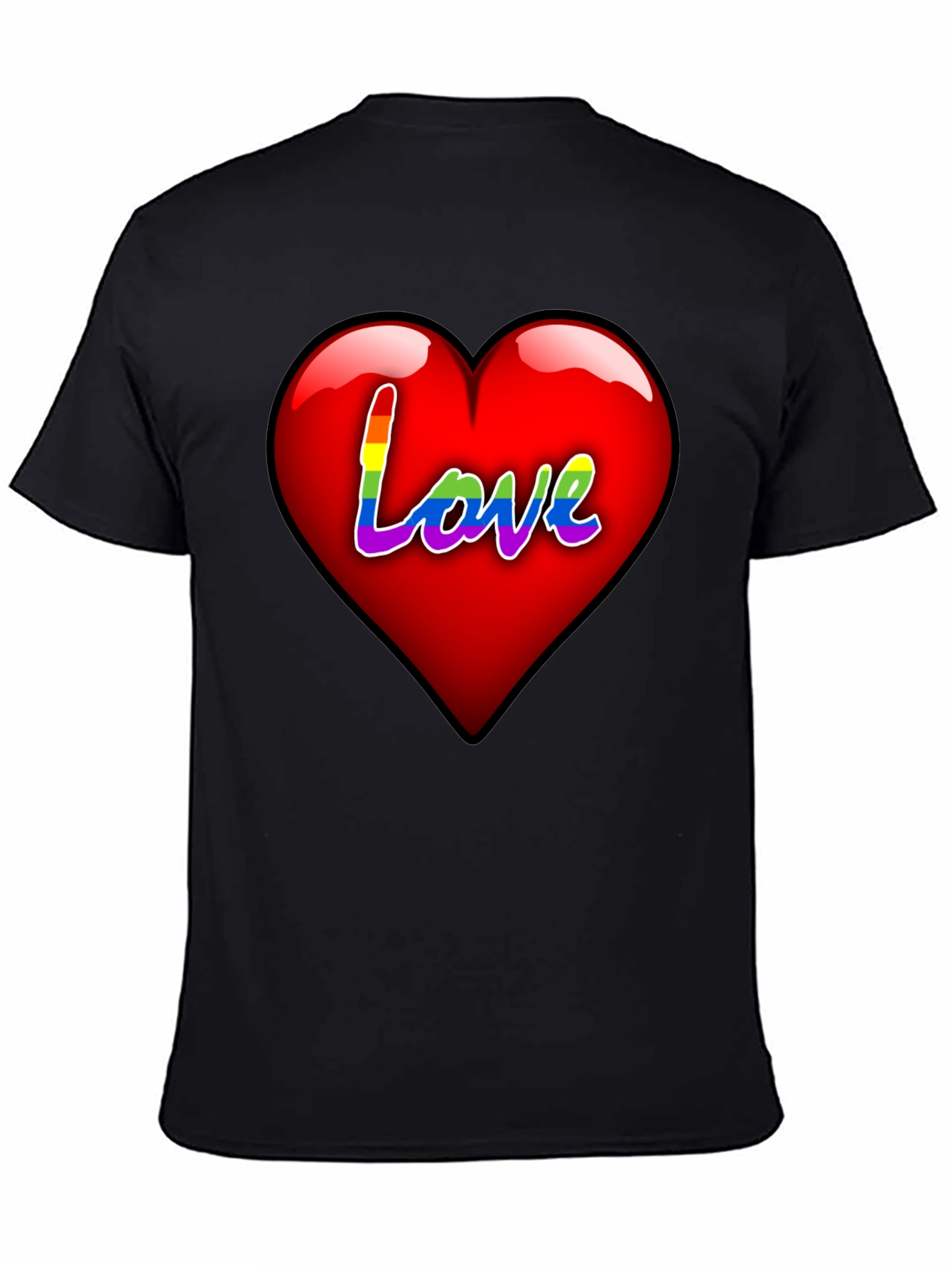 Love Rainbow Heart T-Shirt