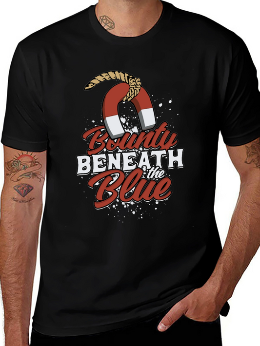 Bounty Beneath the Blue Graphic Tee - Black