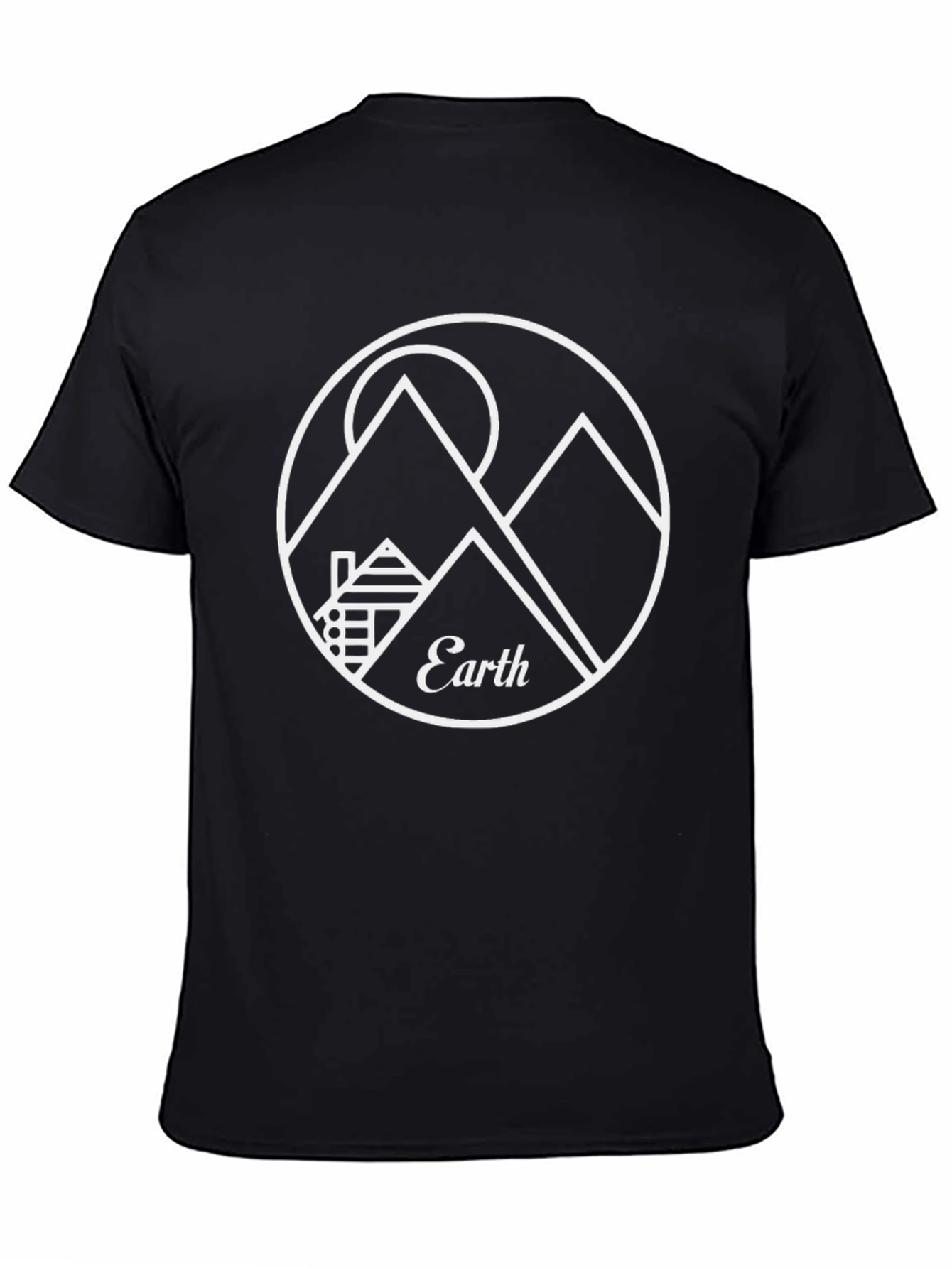 Earth Graphic Tee - Black Mountain Design