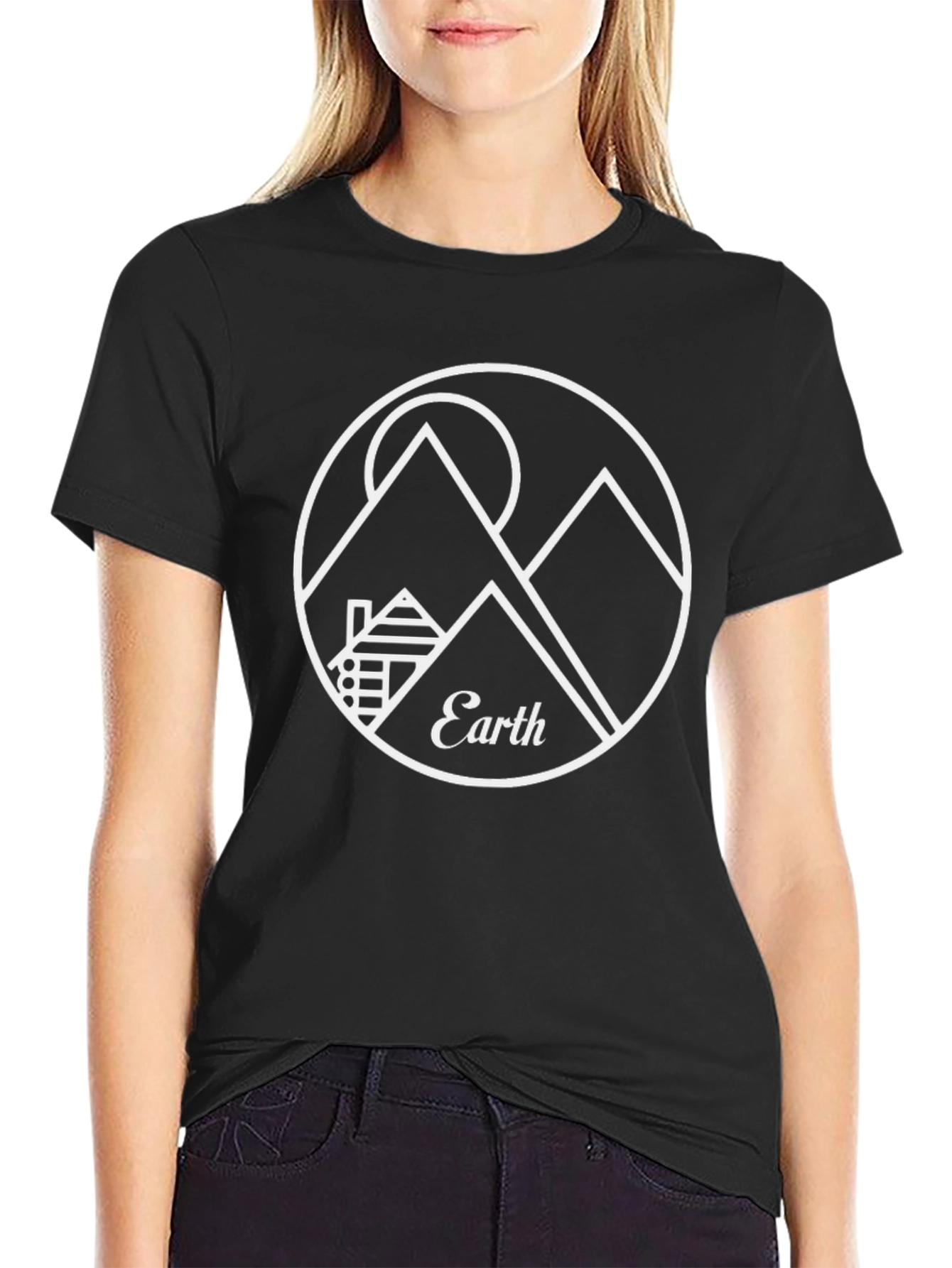 Earth Graphic Tee - Black Mountain Design