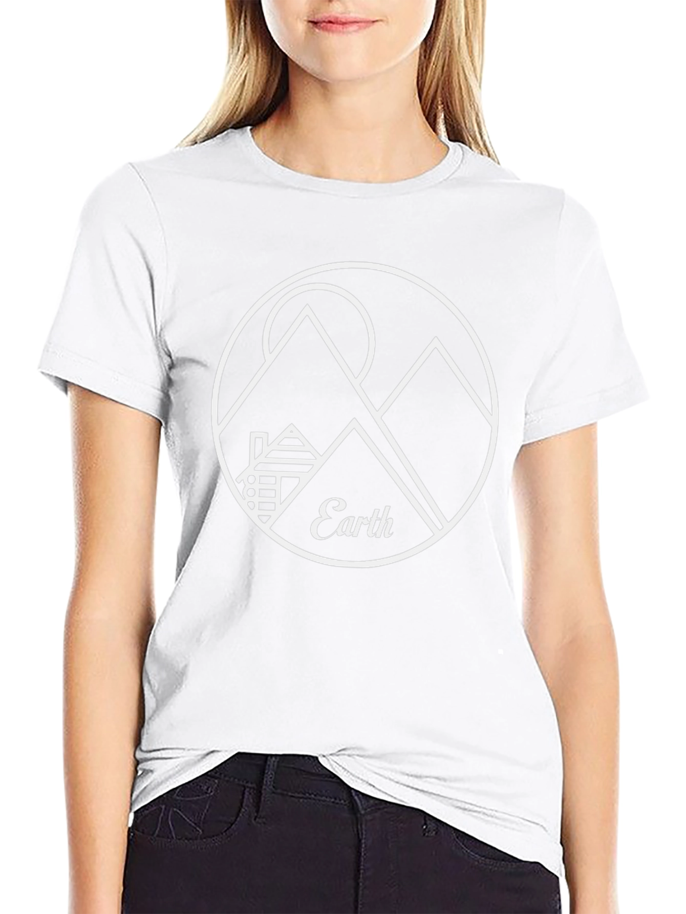 Earth Graphic Tee - Black Mountain Design