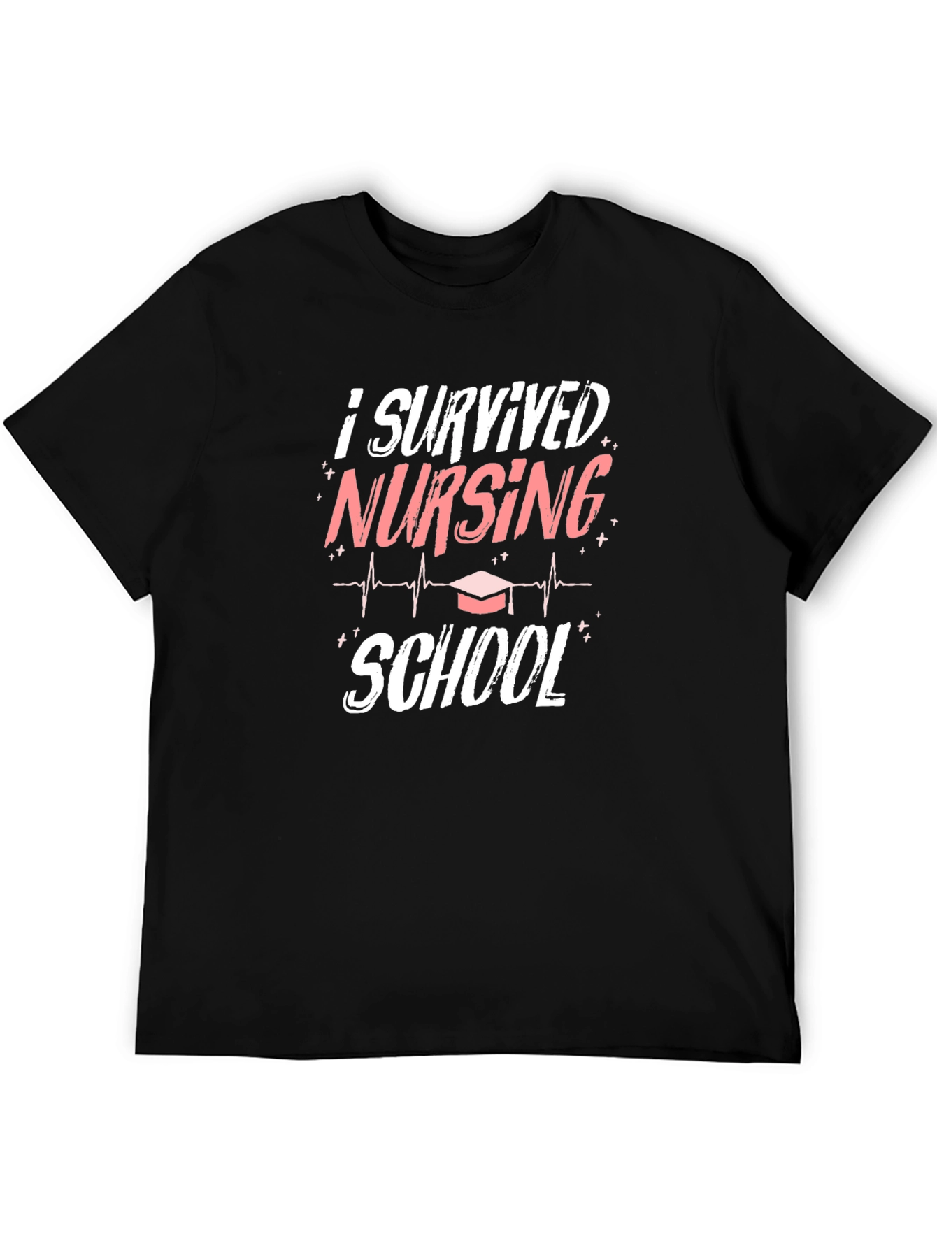 I Survived Nursing School T-Shirt Graduation Gift