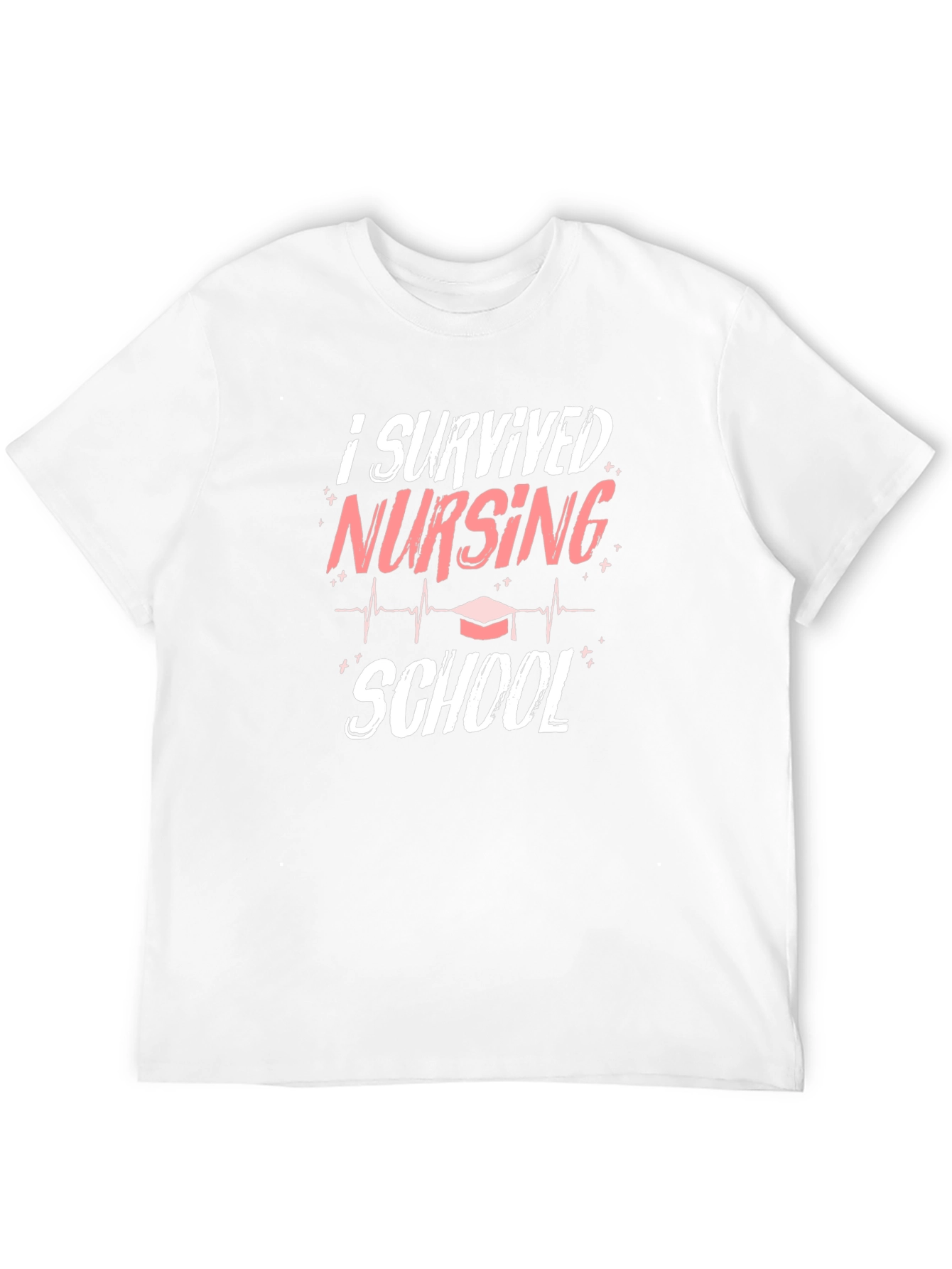 I Survived Nursing School T-Shirt Graduation Gift