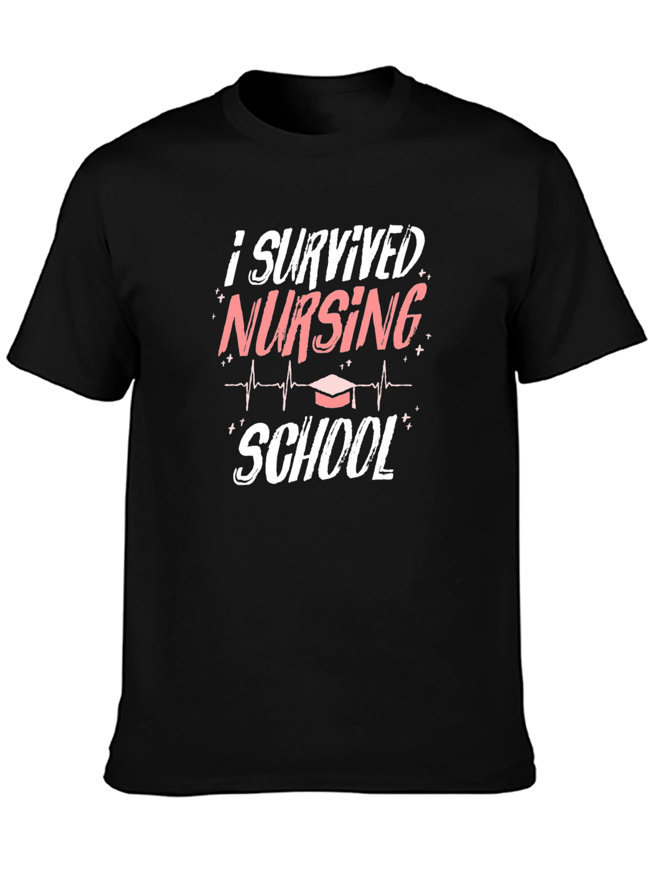 I Survived Nursing School T-Shirt Graduation Gift