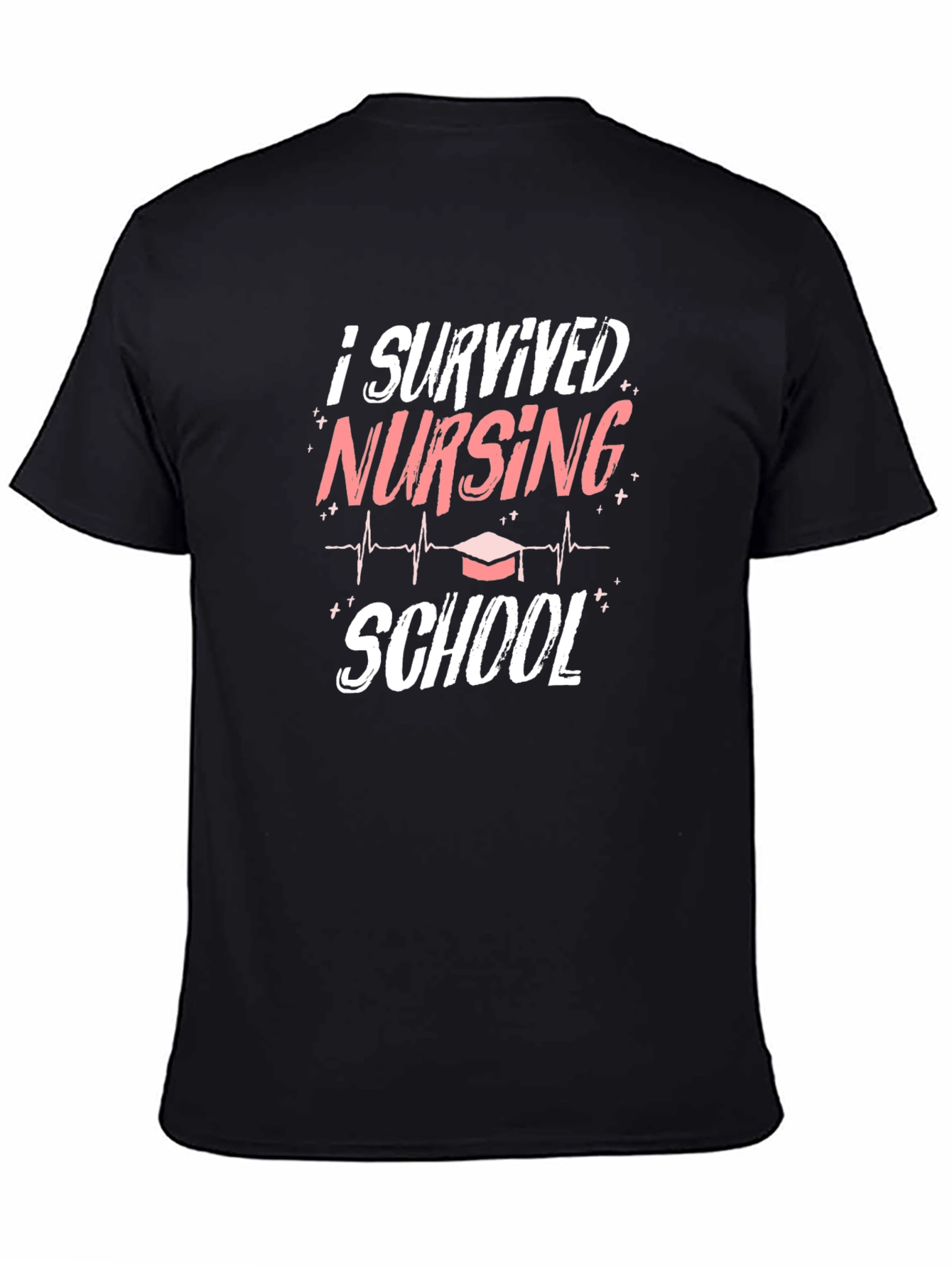 I Survived Nursing School T-Shirt Graduation Gift