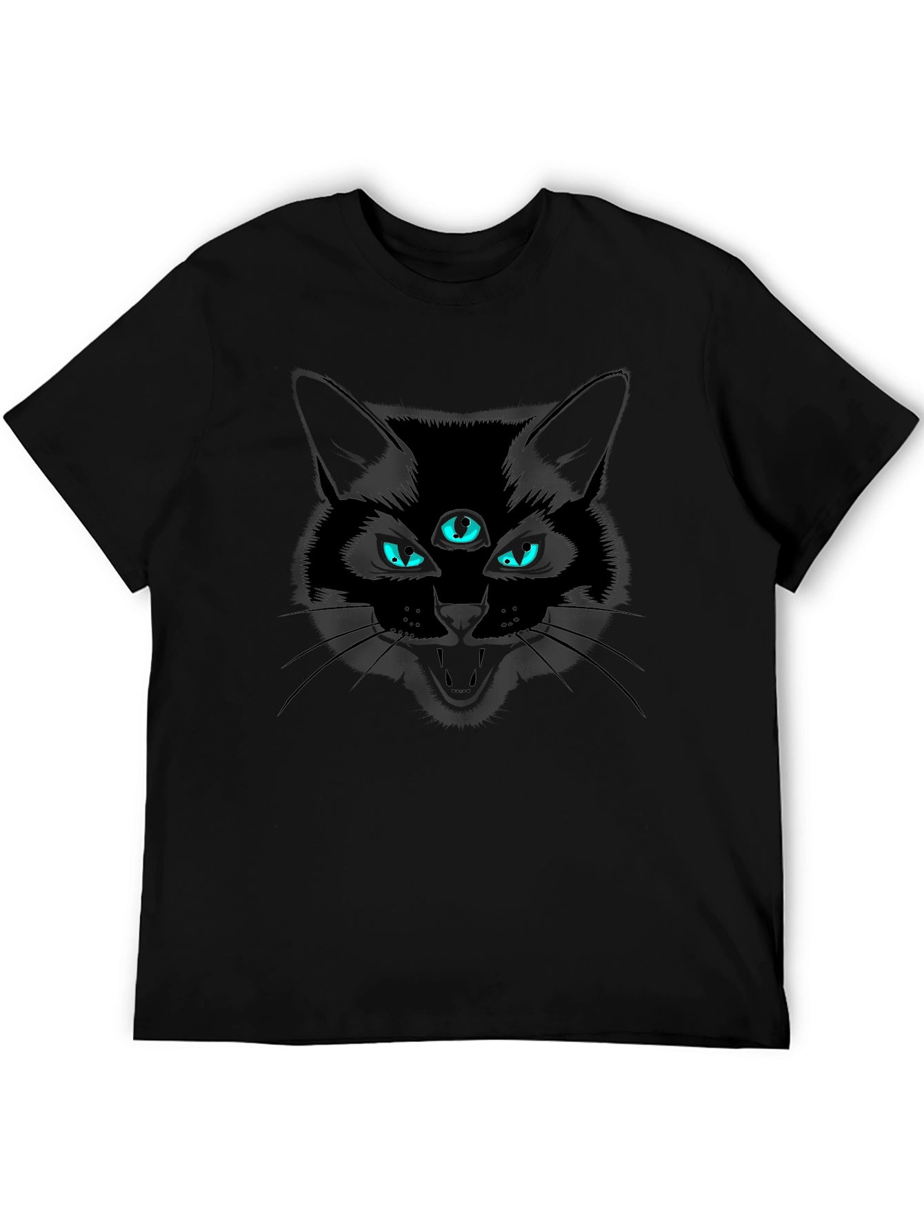 Three-Eyed Cat Graphic Tee