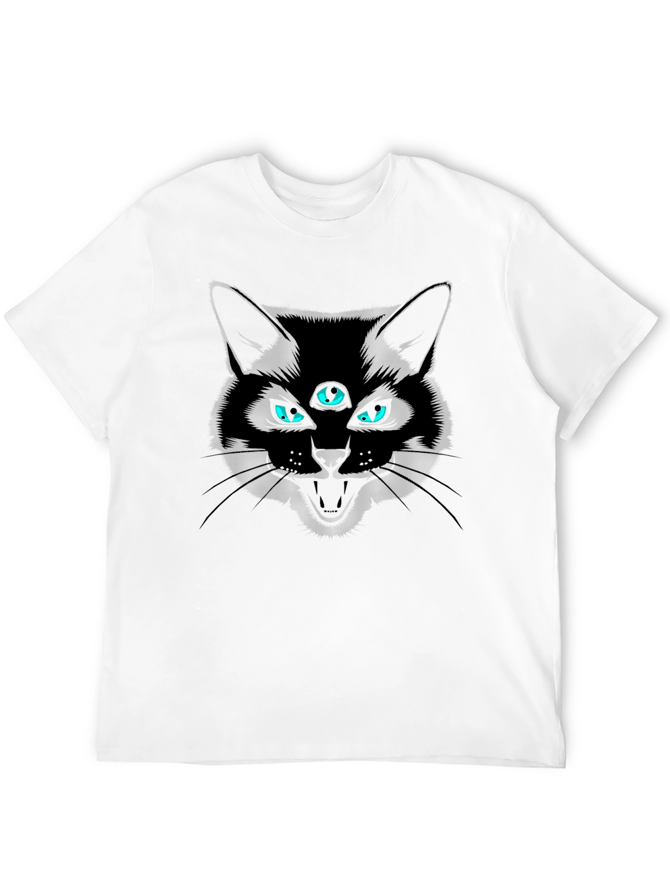 Three-Eyed Cat Graphic Tee