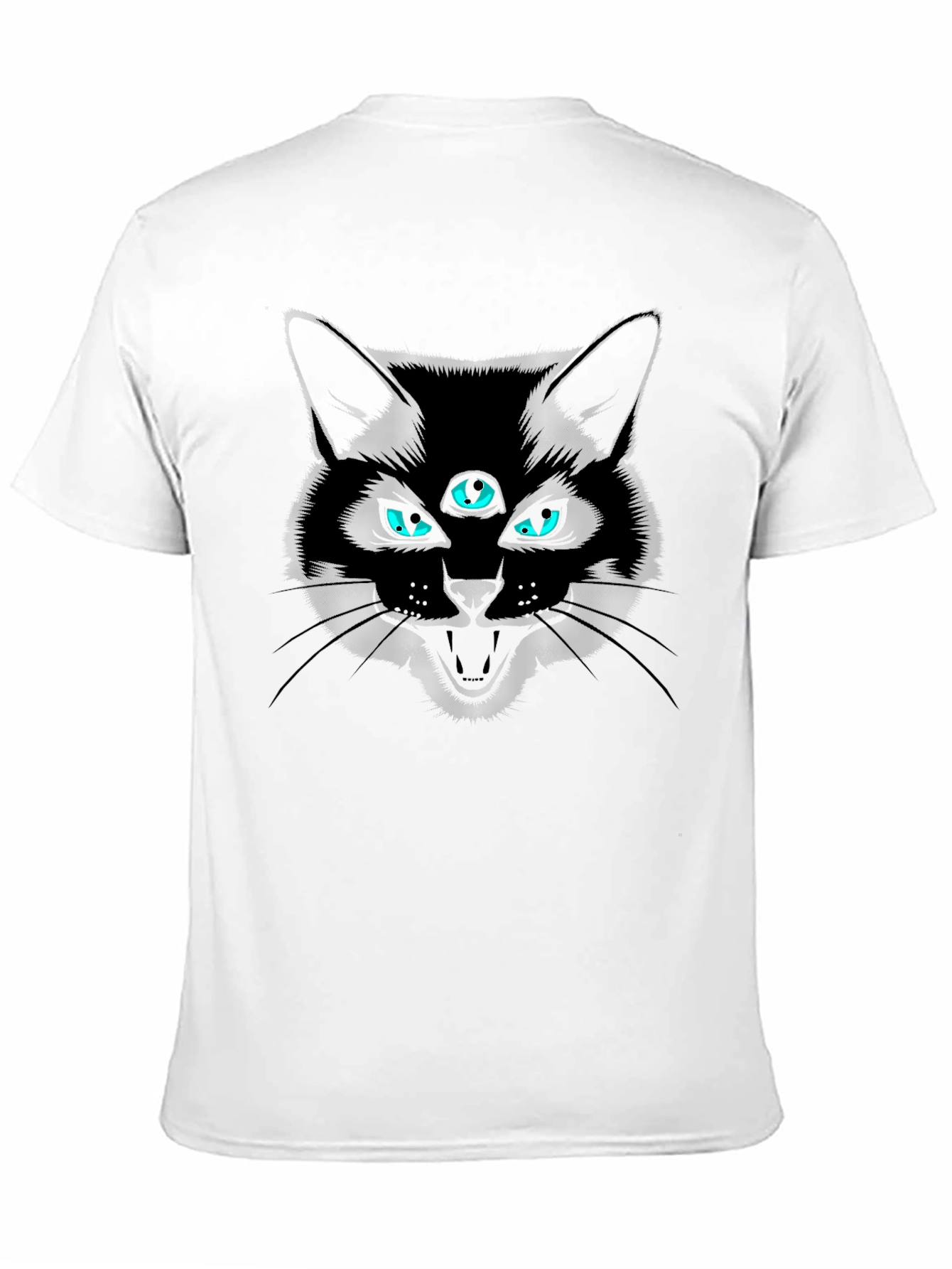 Three-Eyed Cat Graphic Tee