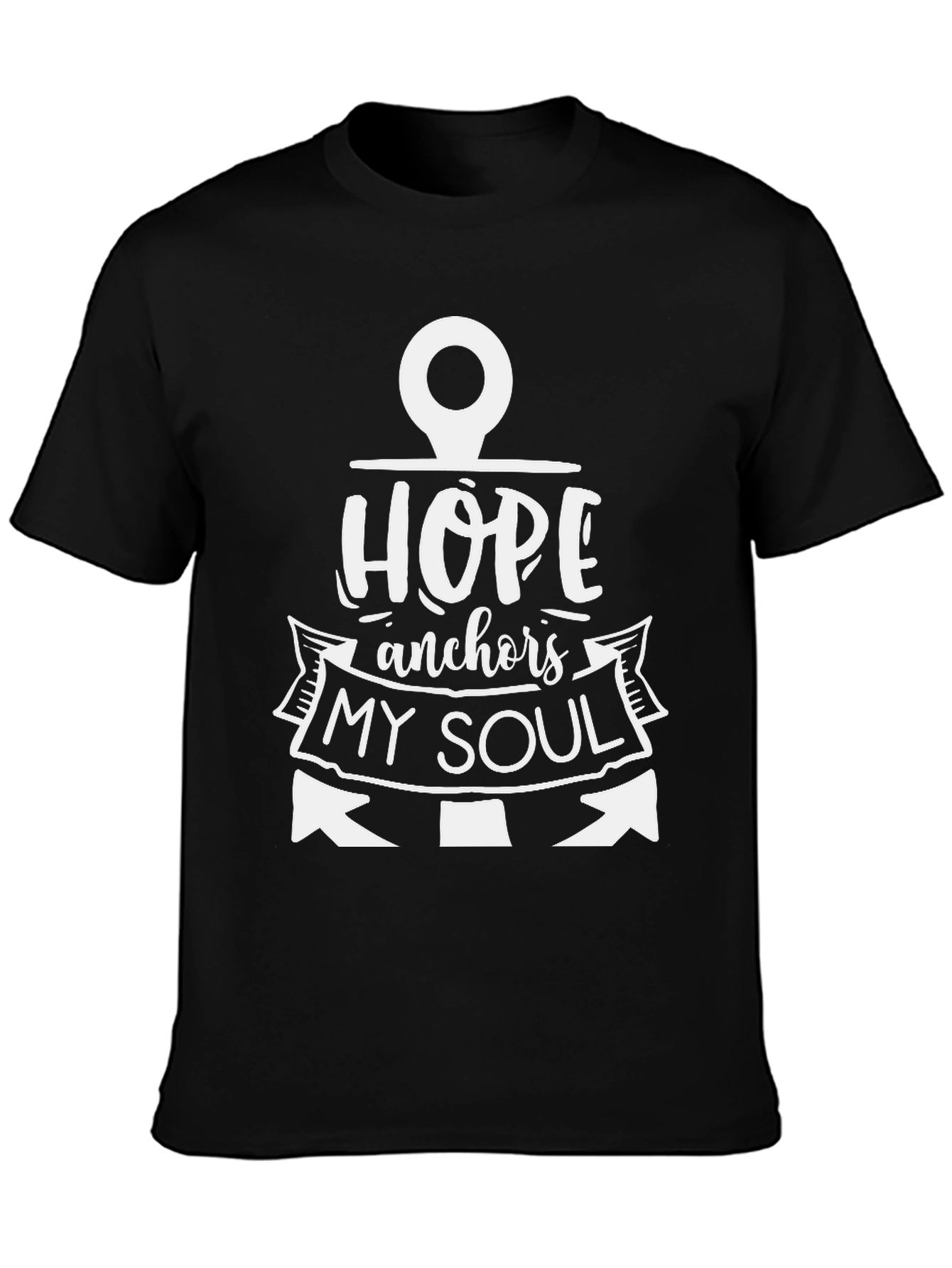Hope Anchors My Soul Graphic T-Shirt
