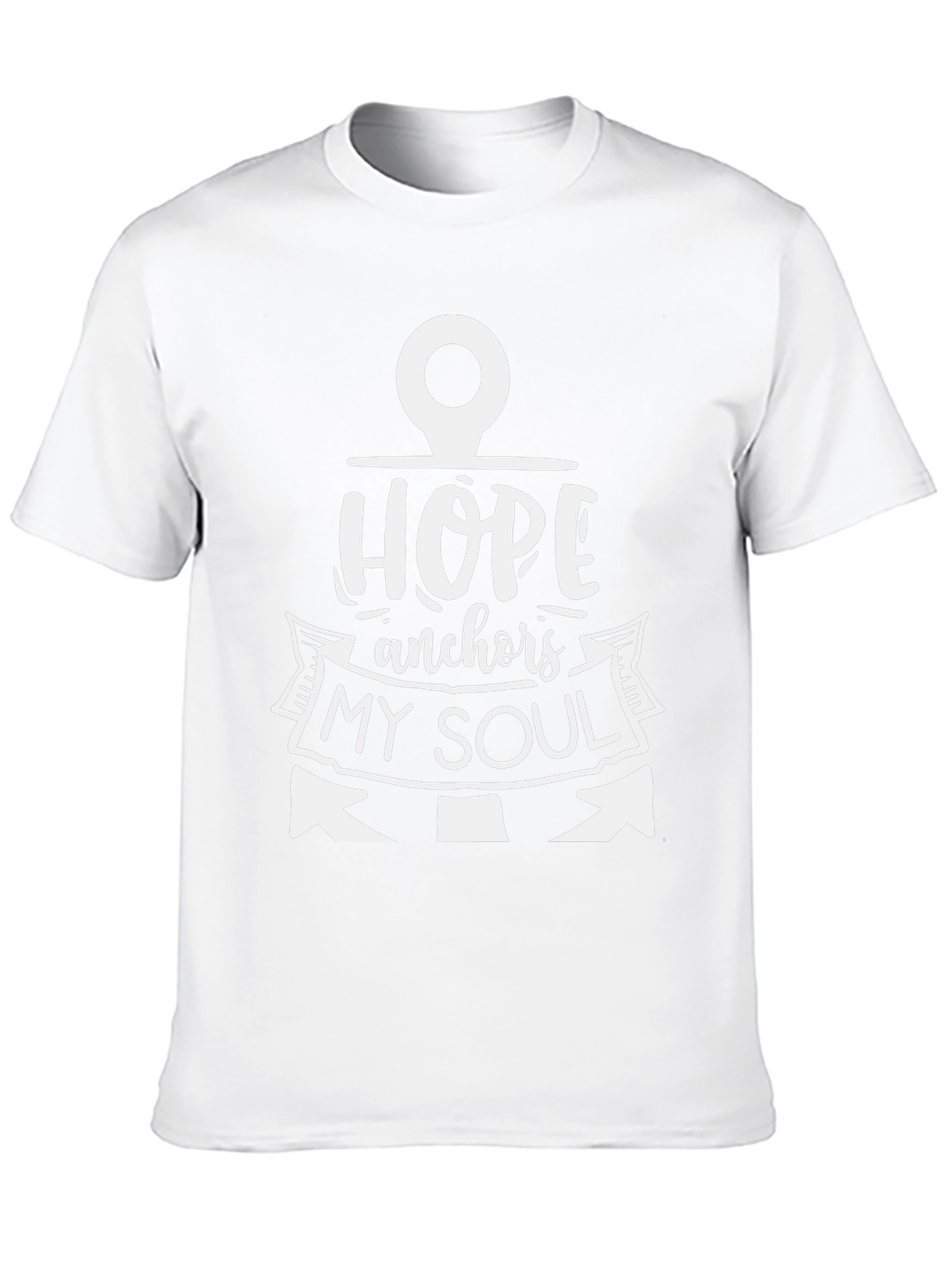 Hope Anchors My Soul Graphic T-Shirt