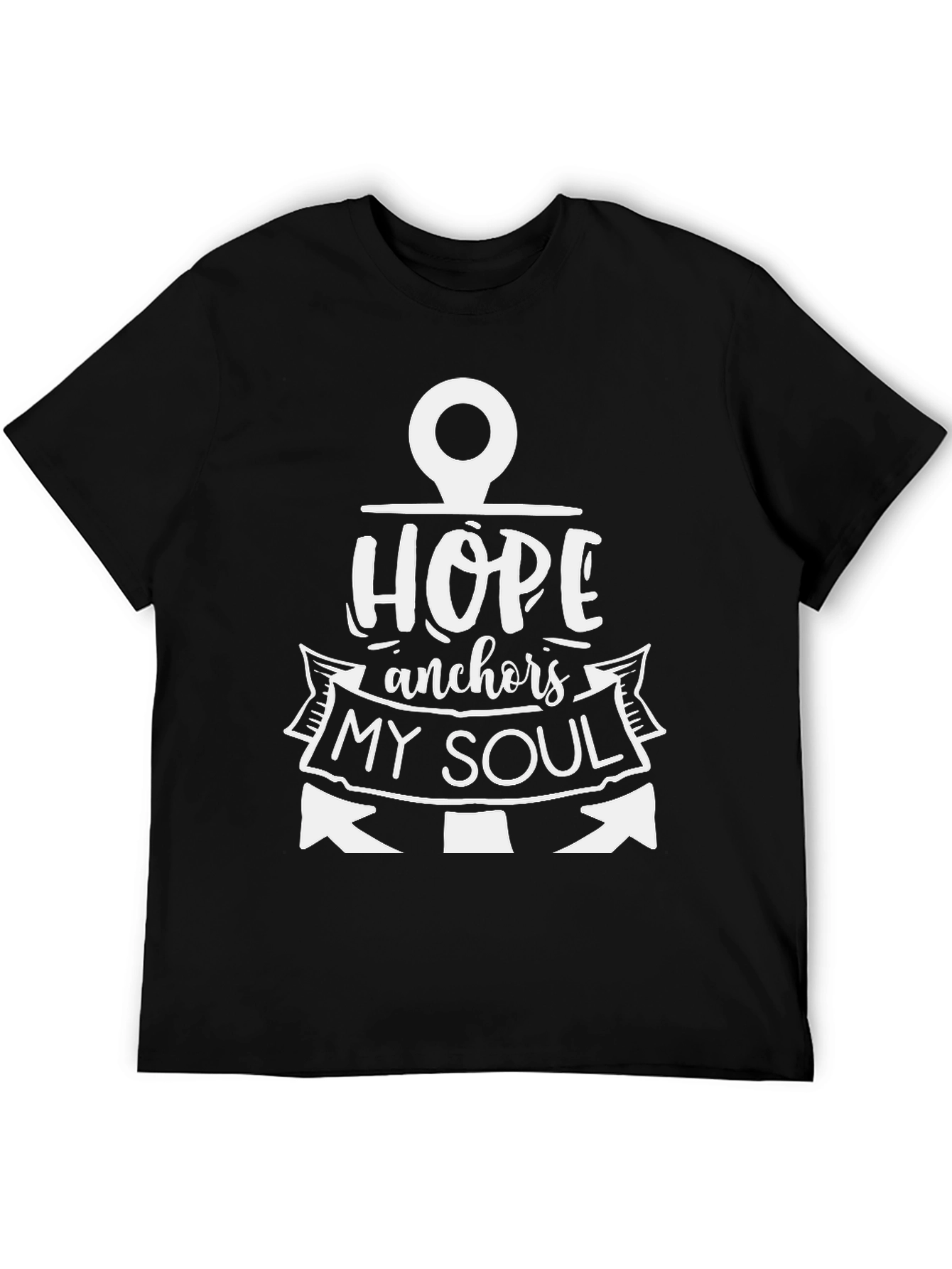 Hope Anchors My Soul Graphic T-Shirt