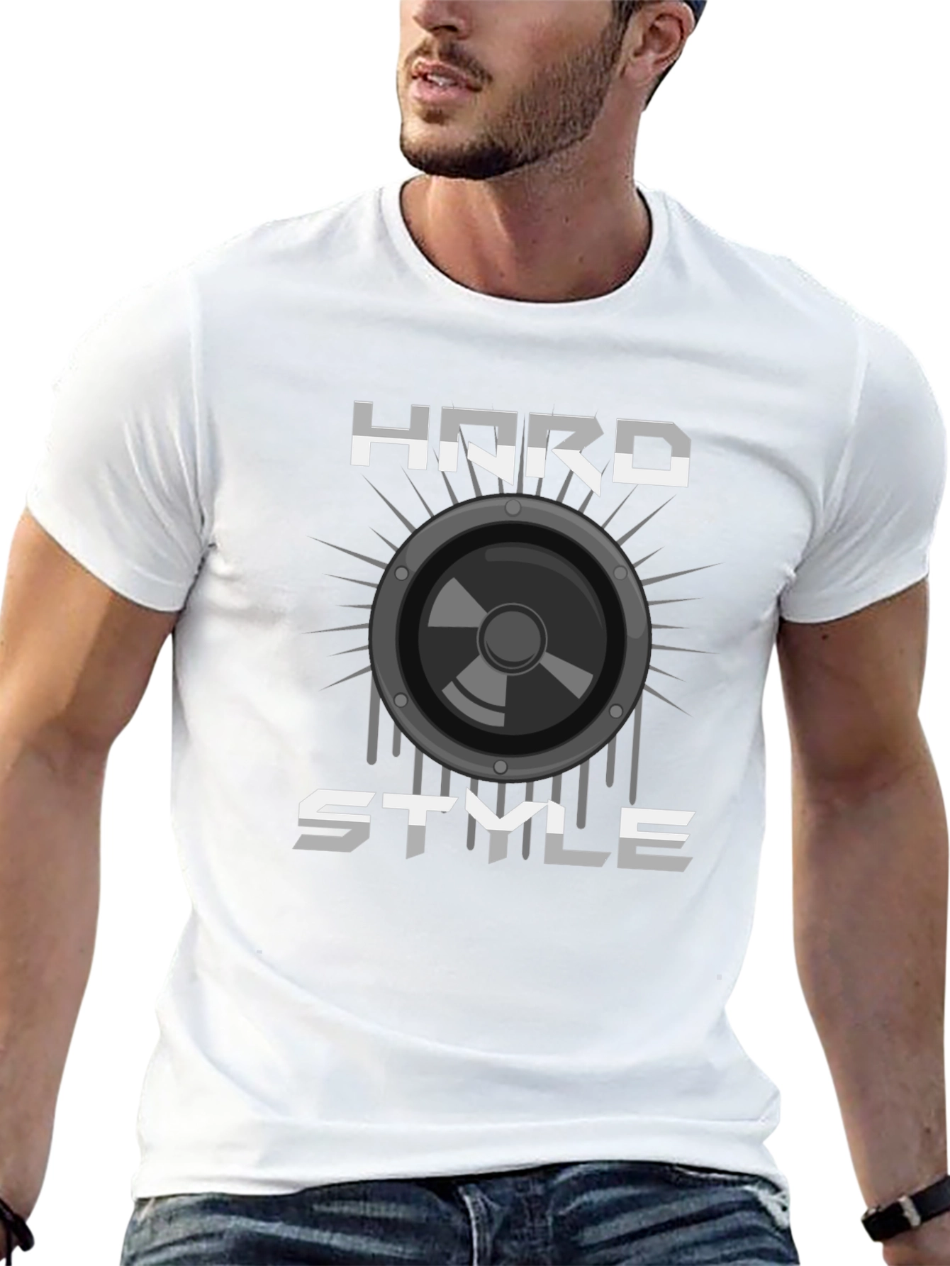 Hard Style Graphic Tee - Music Inspired Design