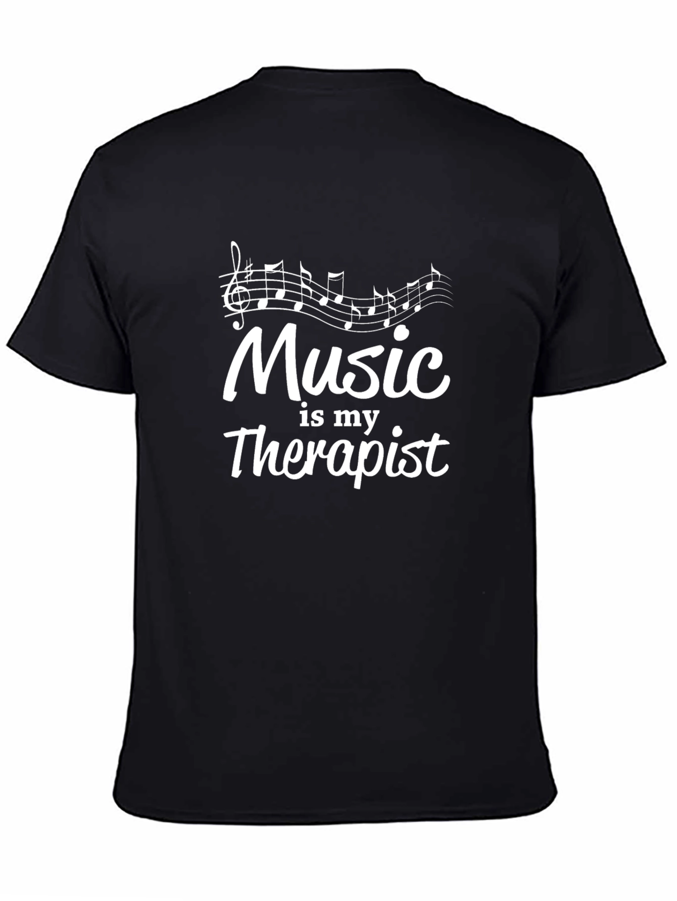 Music is My Therapist Graphic Tee