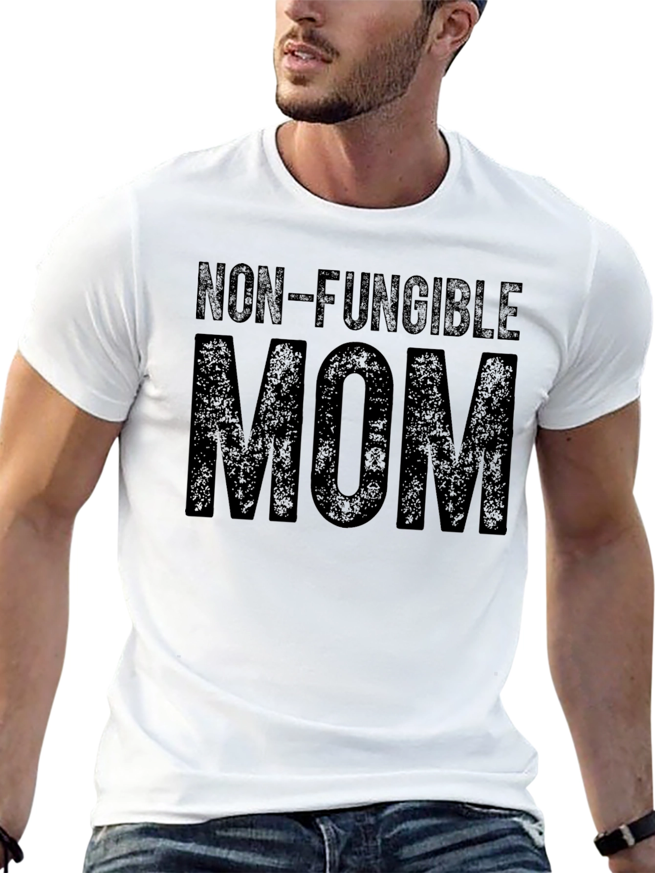 Non-Fungible Mom Graphic Tee - Black T-Shirt