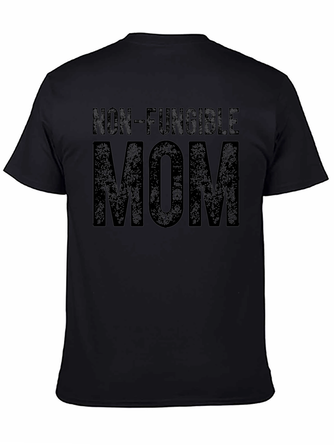 Non-Fungible Mom Graphic Tee - Black T-Shirt