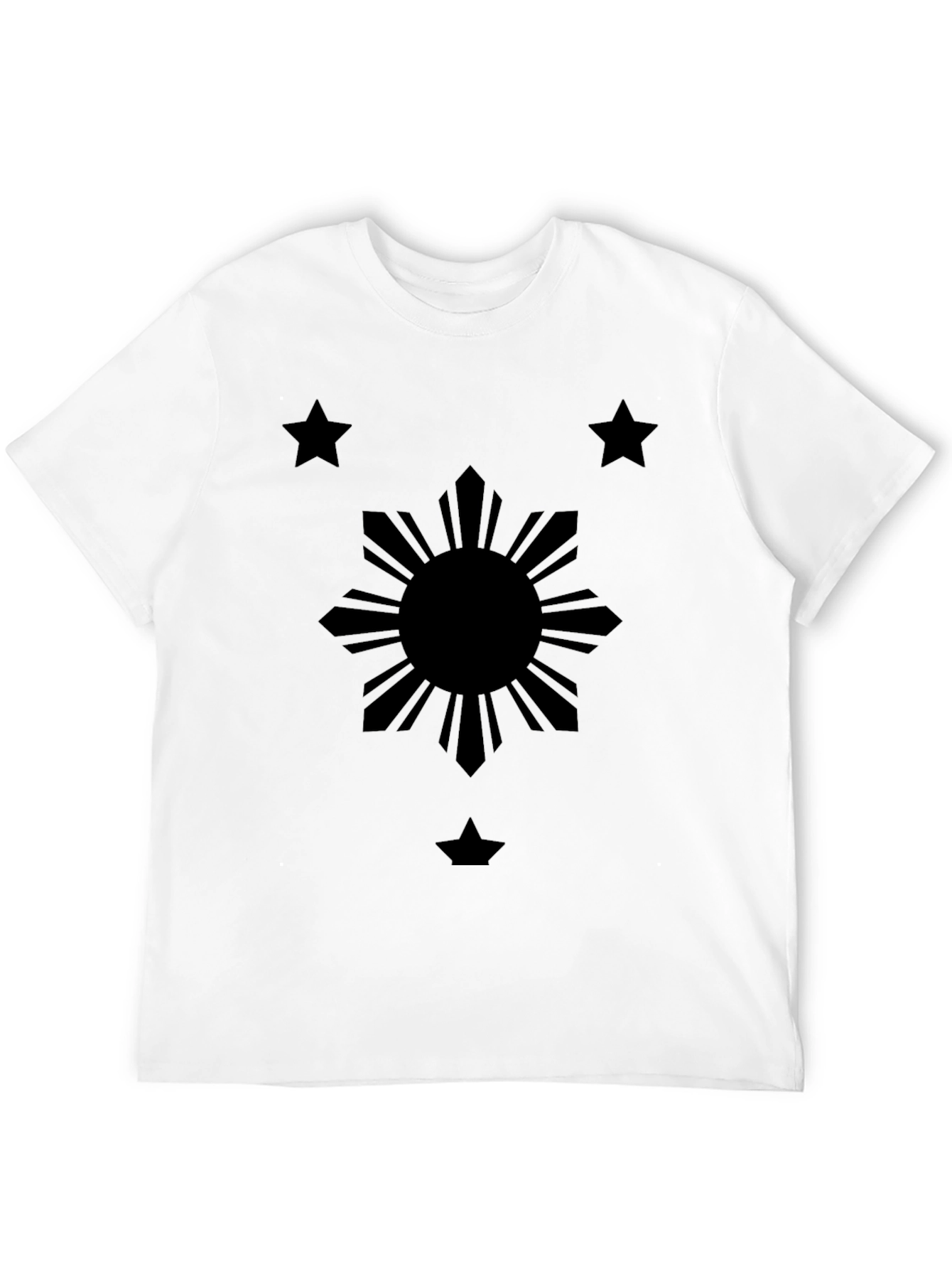 Philippines Flag Sun & Stars Graphic T-Shirt