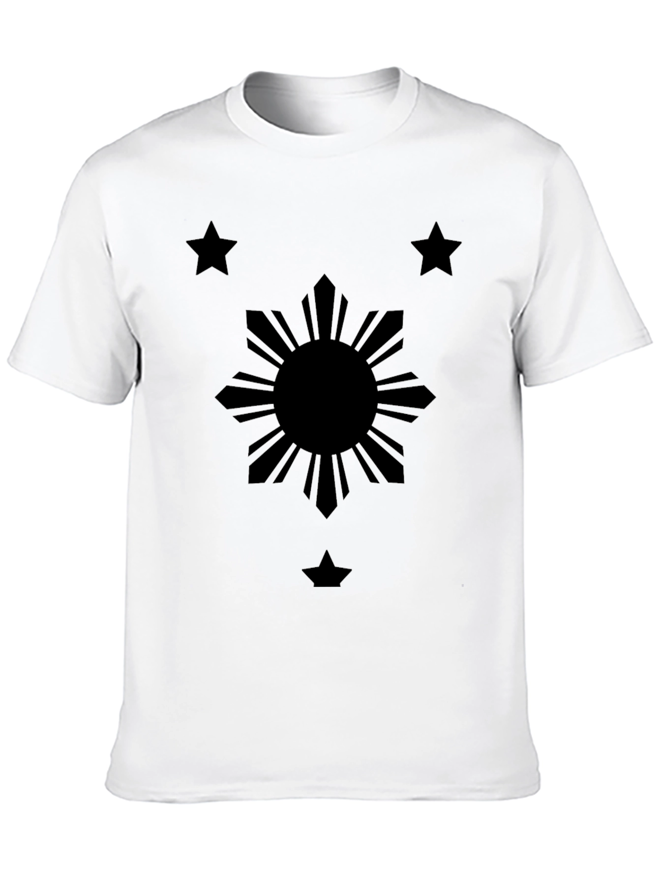 Philippines Flag Sun & Stars Graphic T-Shirt
