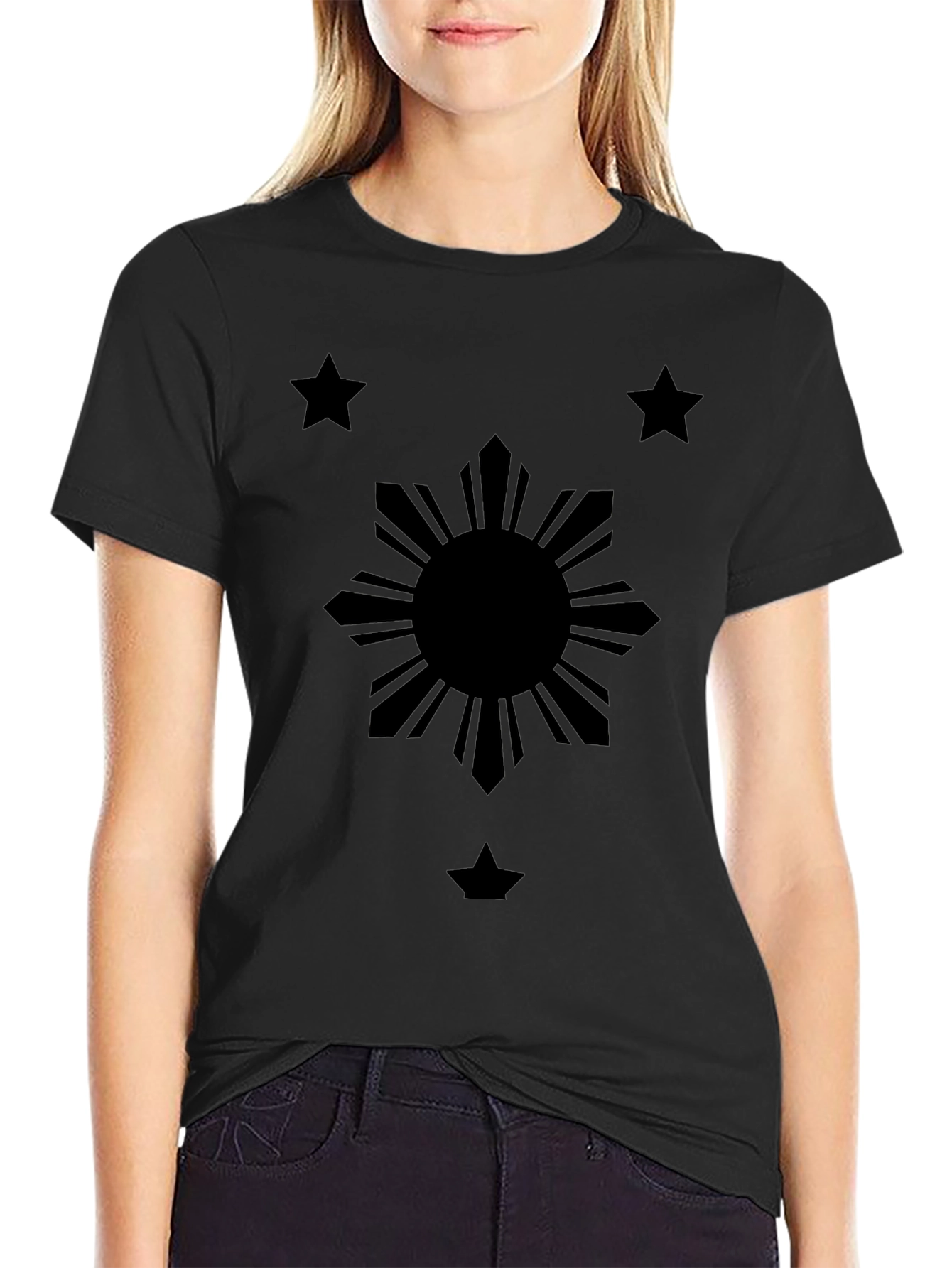 Philippines Flag Sun & Stars Graphic T-Shirt