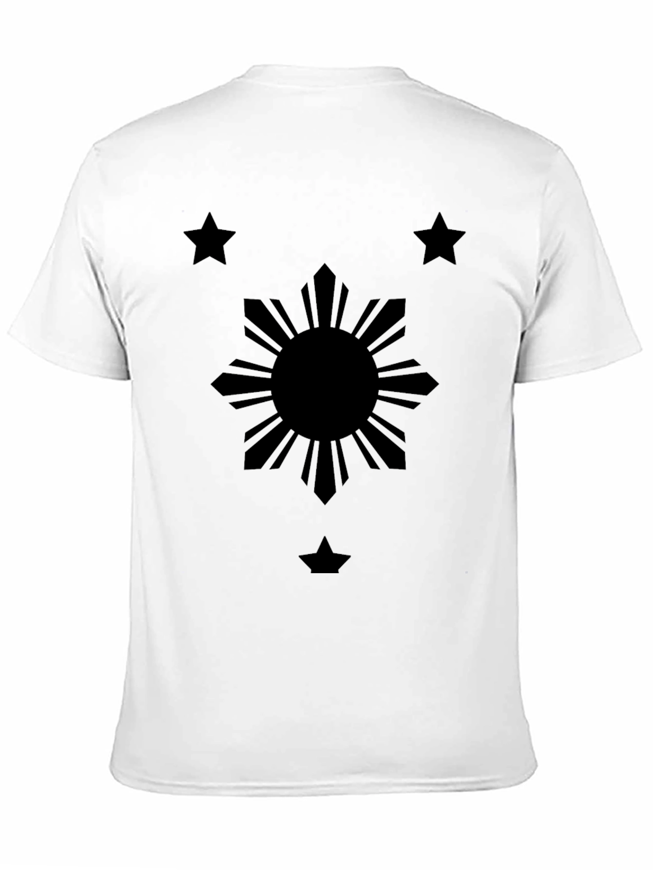 Philippines Flag Sun & Stars Graphic T-Shirt