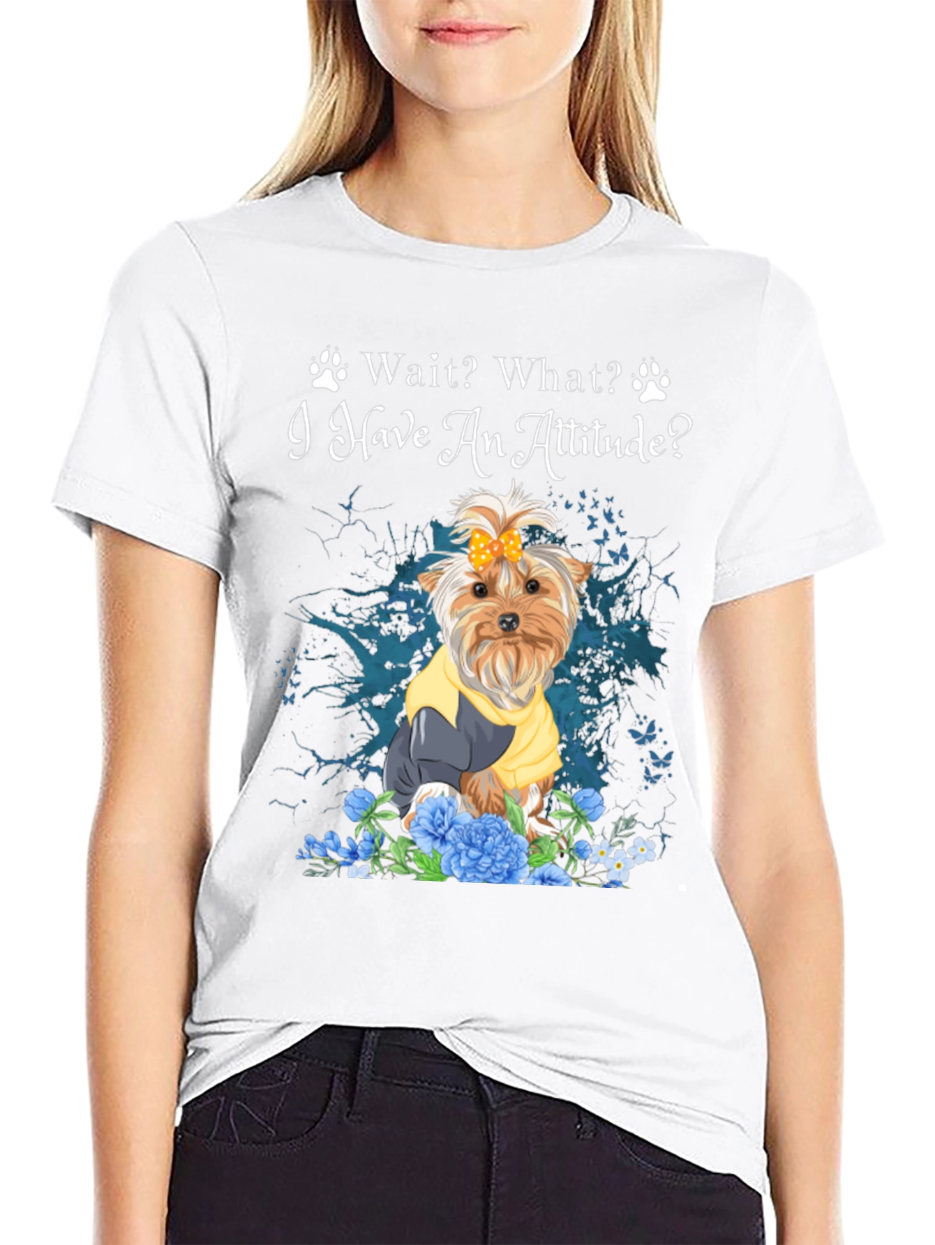 Attitude Dog T-Shirt: Wait What?
