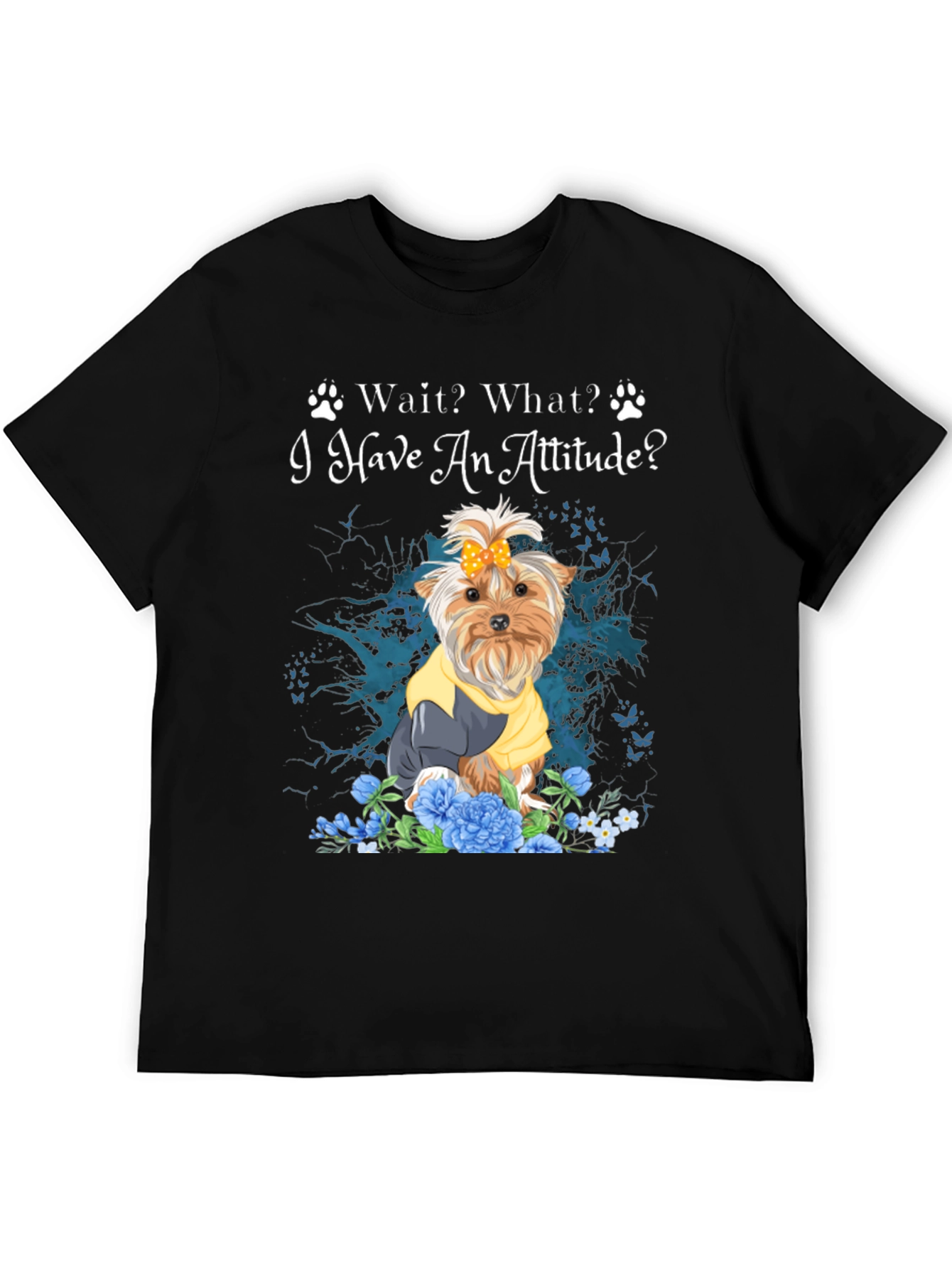 Attitude Dog T-Shirt: Wait What?