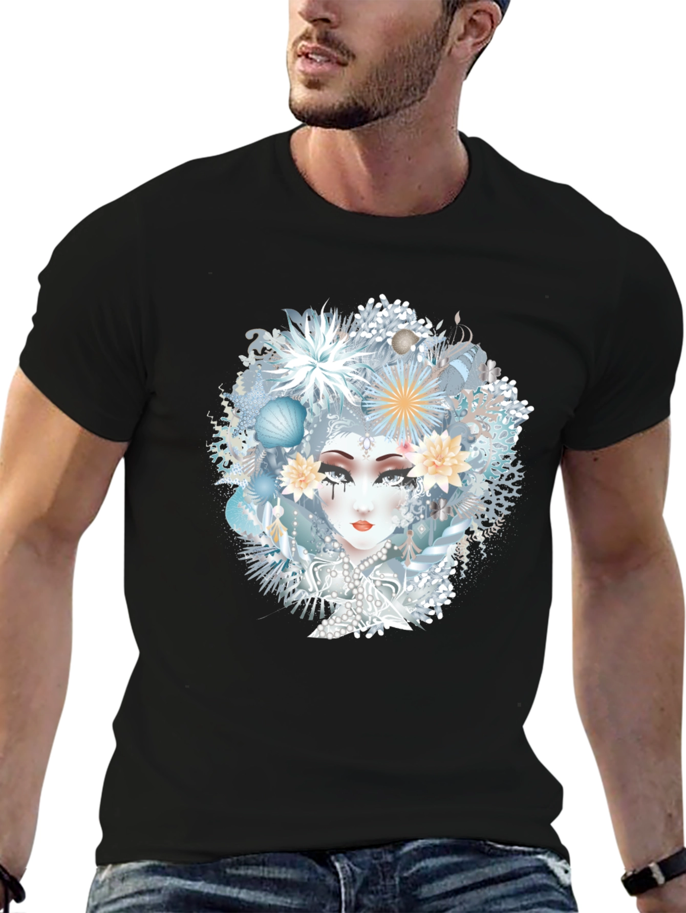 Winter Queen Graphic Tee - Stylish Unisex Shirt