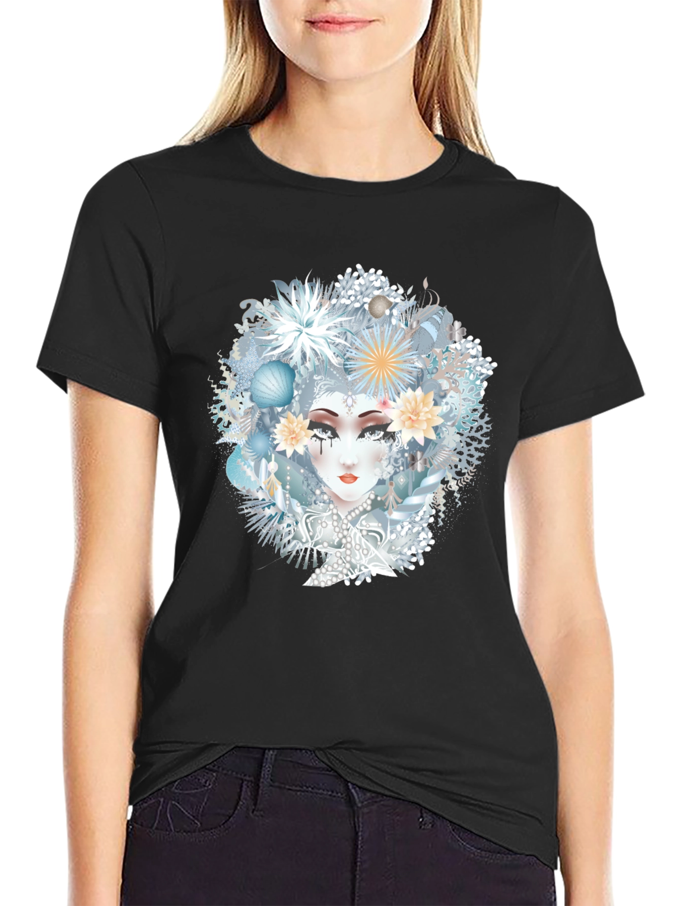 Winter Queen Graphic Tee - Stylish Unisex Shirt