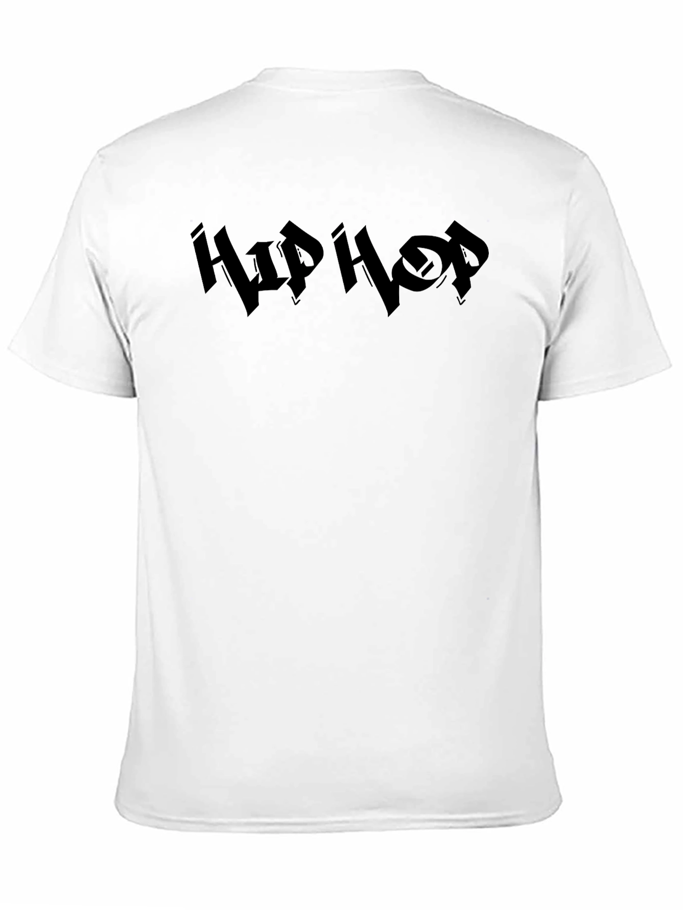 Hip Hop Graphic Black T-Shirt
