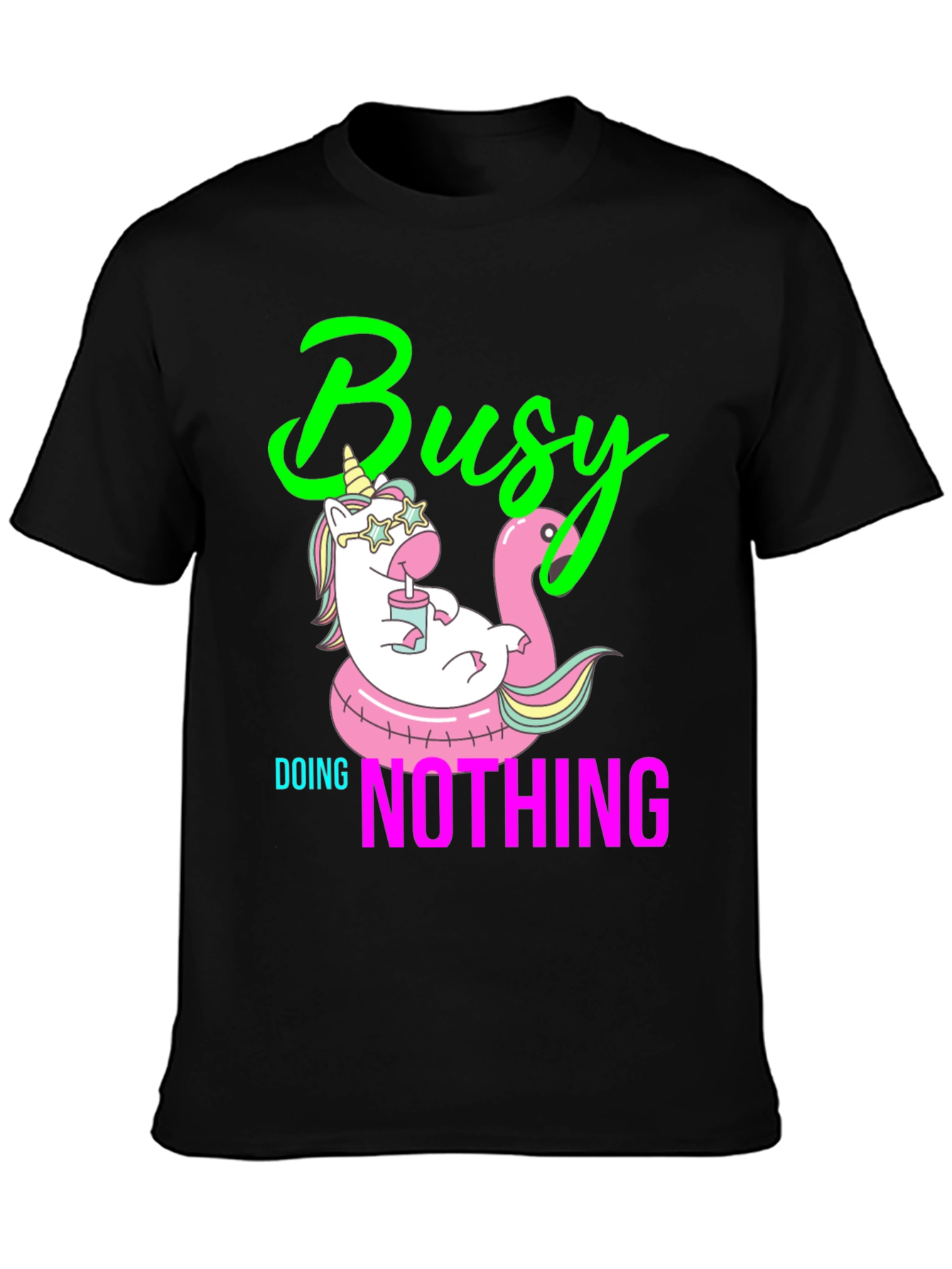 Busy Doing Nothing Graphic Tee