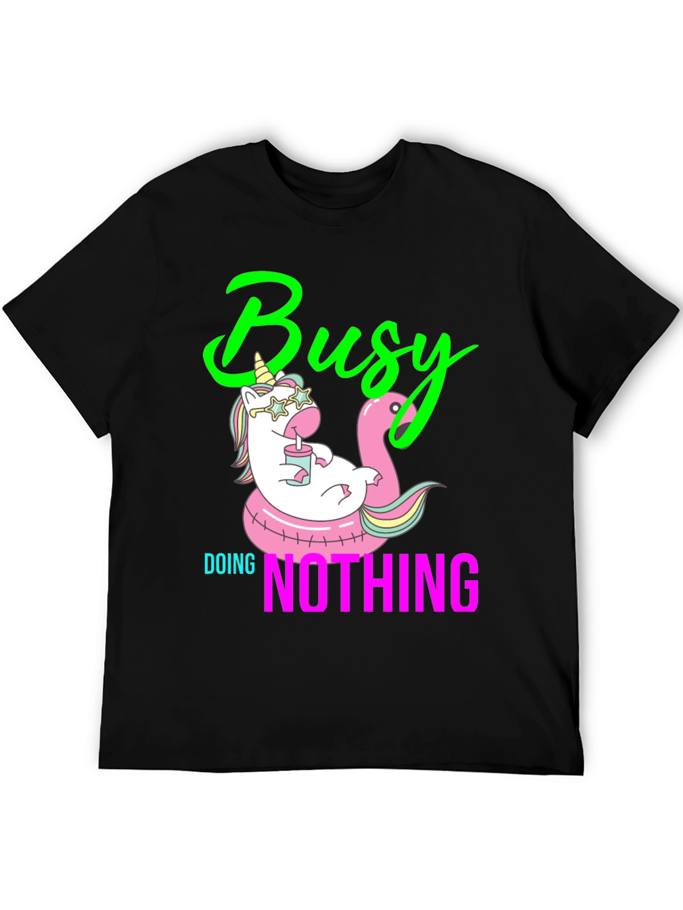 Busy Doing Nothing Graphic Tee