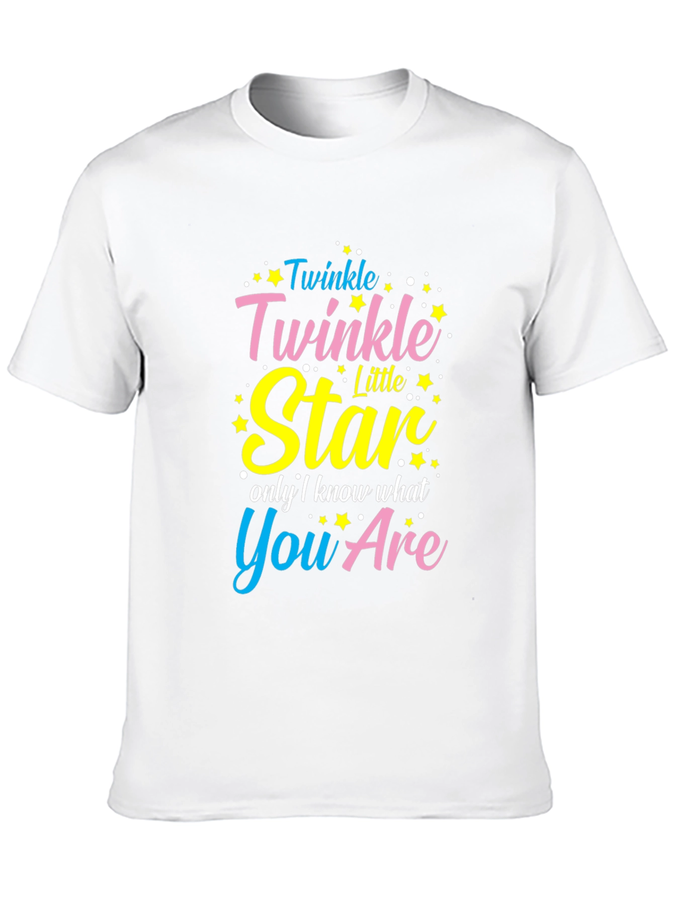 Twinkle Star Graphic Tee - Black
