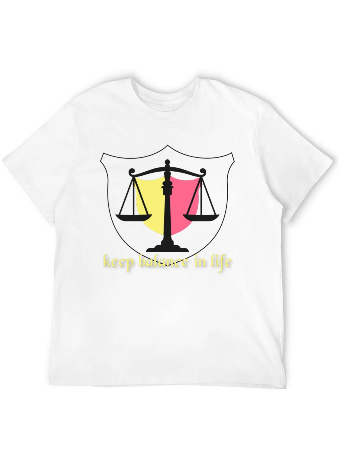 Balance in Life Graphic T-Shirt