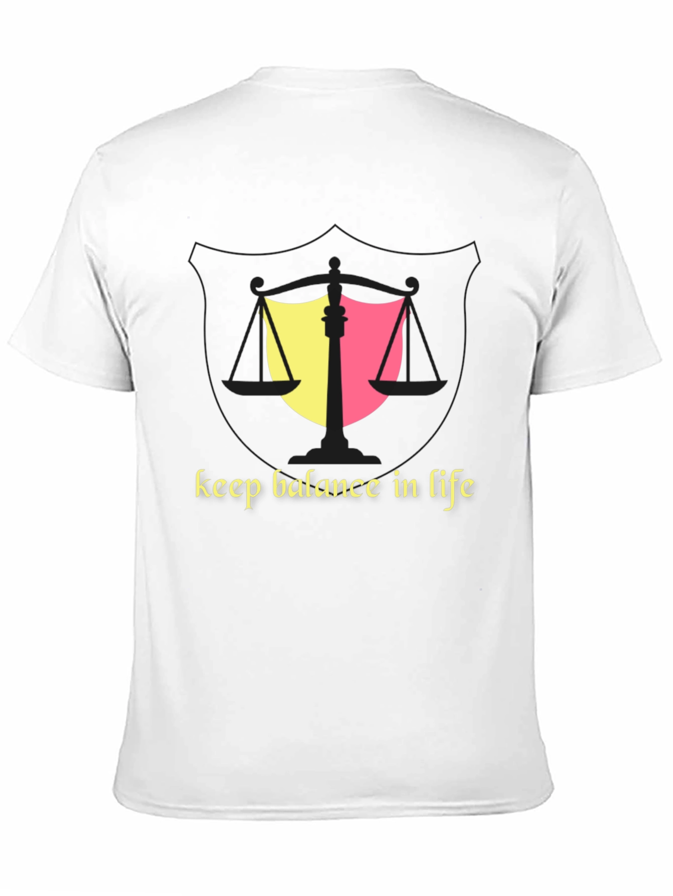 Balance in Life Graphic T-Shirt