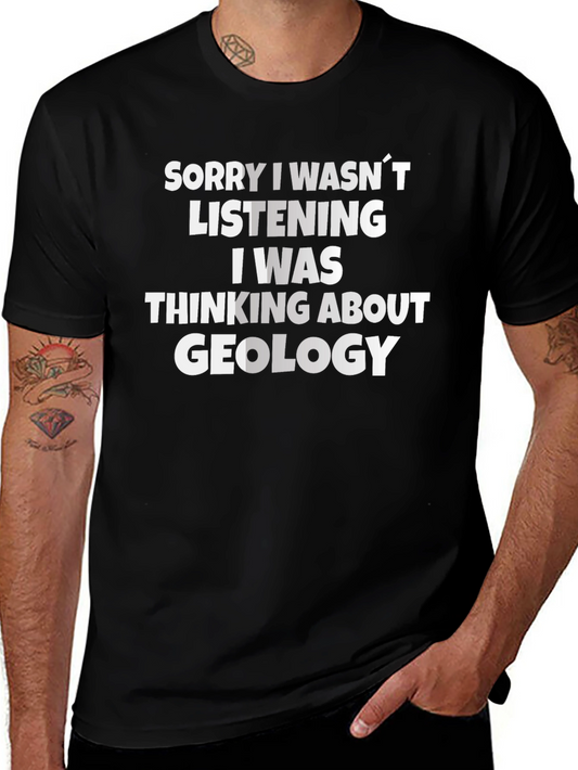 Geology Thought T-Shirt - Funny Geologist Tee