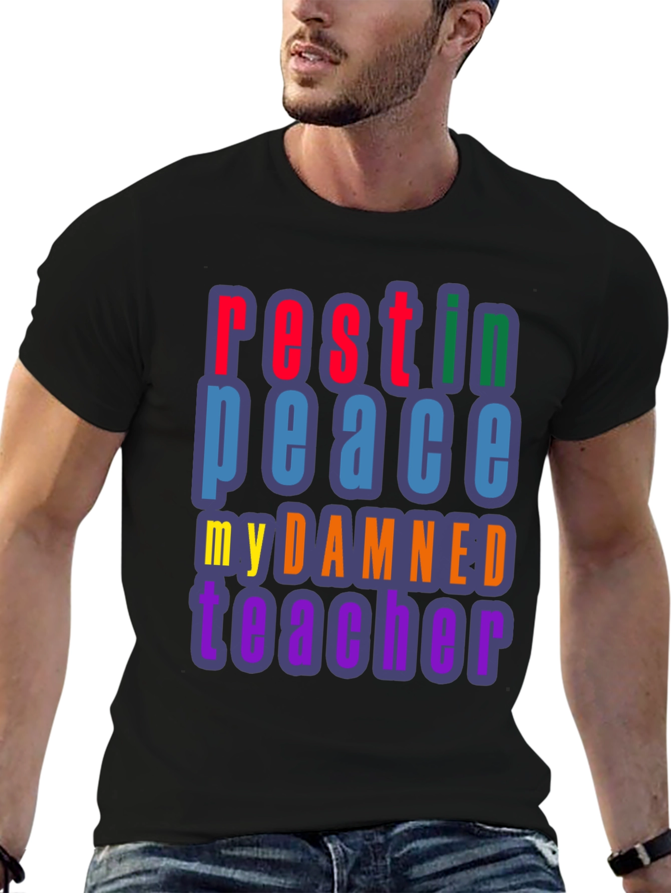 RIP My Damned Teacher Graphic Tee