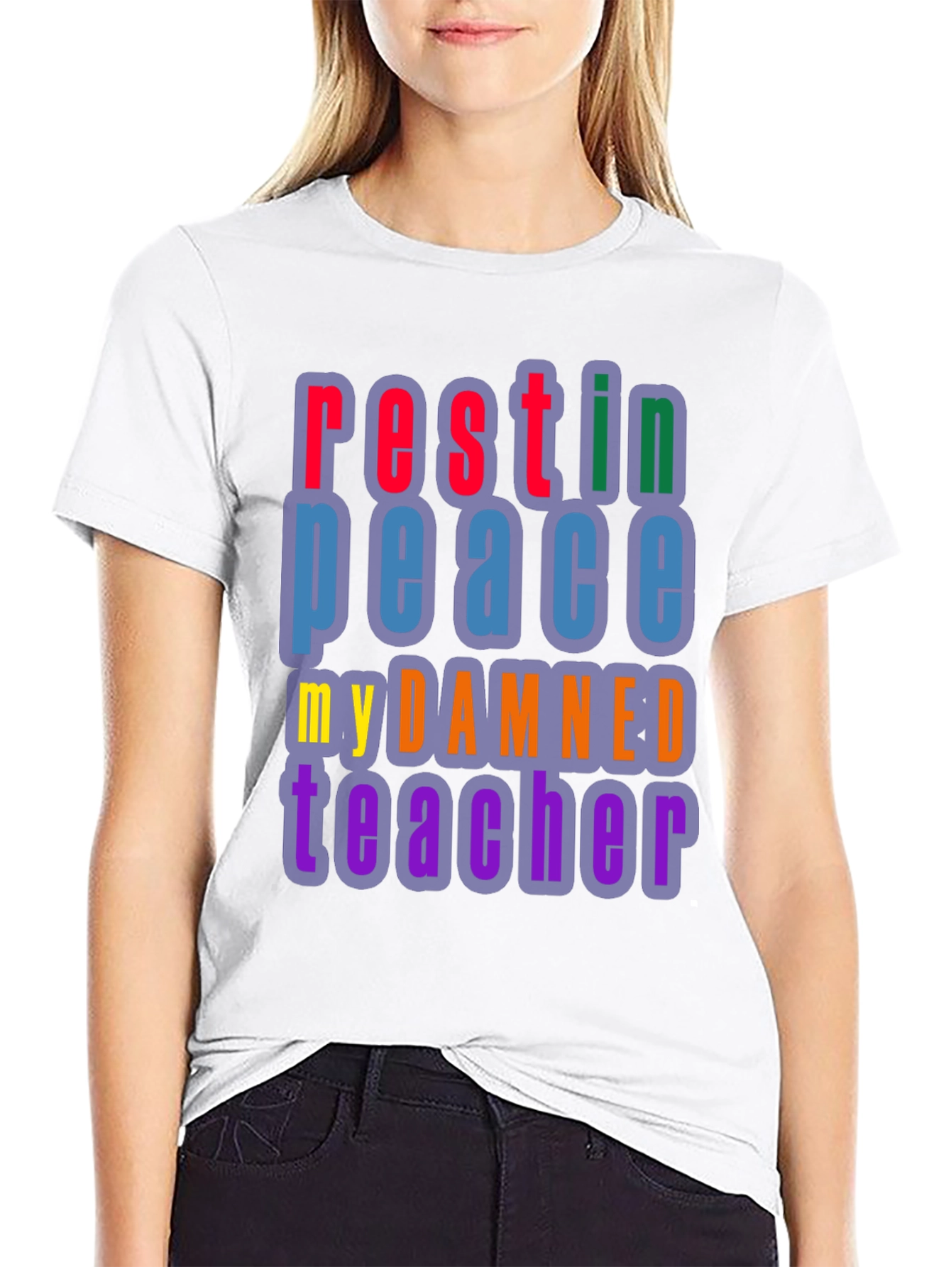 RIP My Damned Teacher Graphic Tee