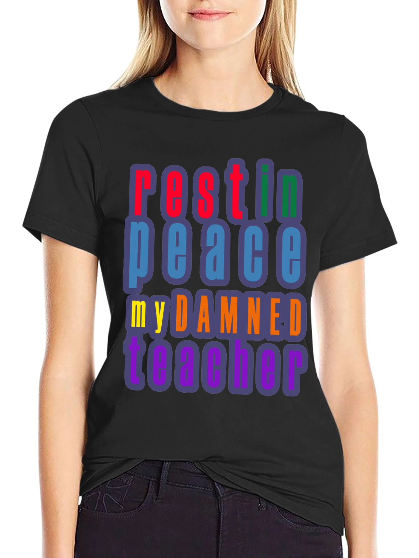 RIP My Damned Teacher Graphic Tee