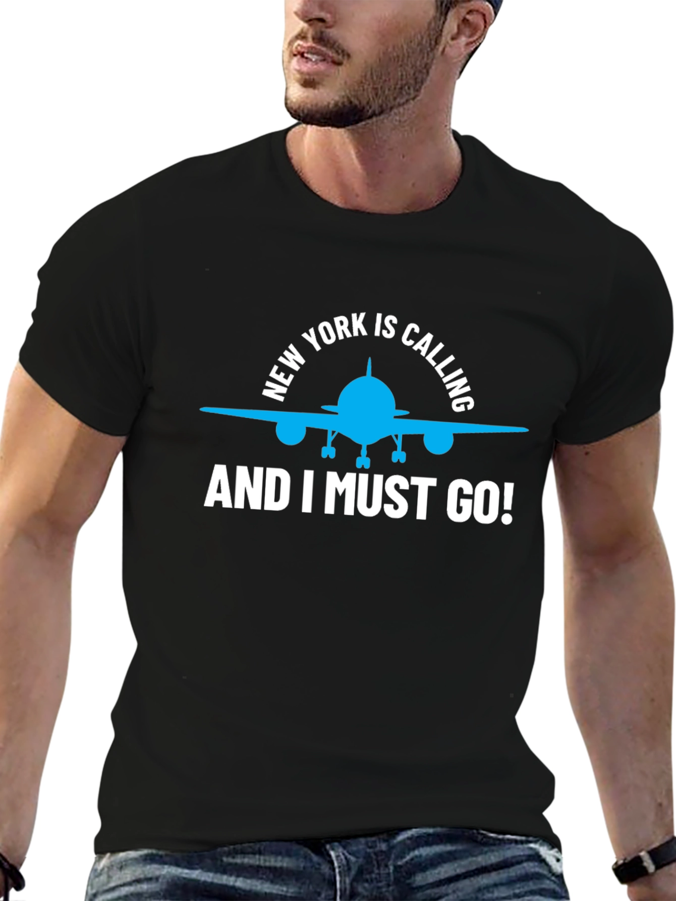New York Calling Graphic T-Shirt