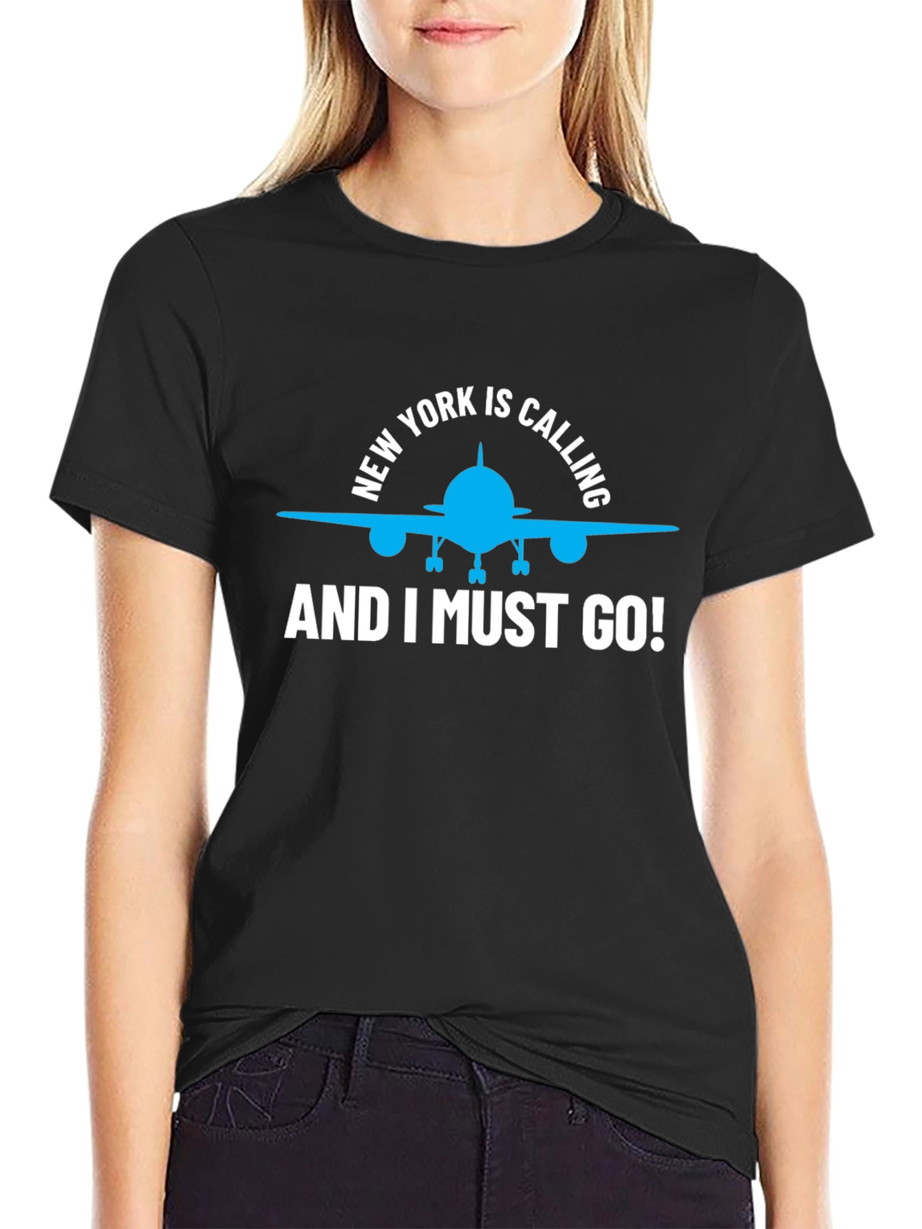 New York Calling Graphic T-Shirt