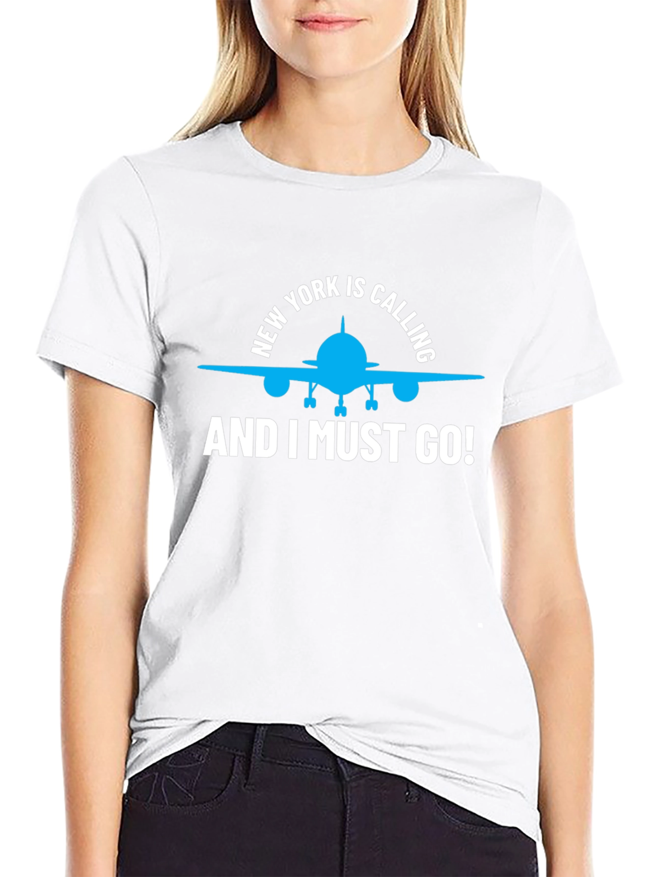 New York Calling Graphic T-Shirt