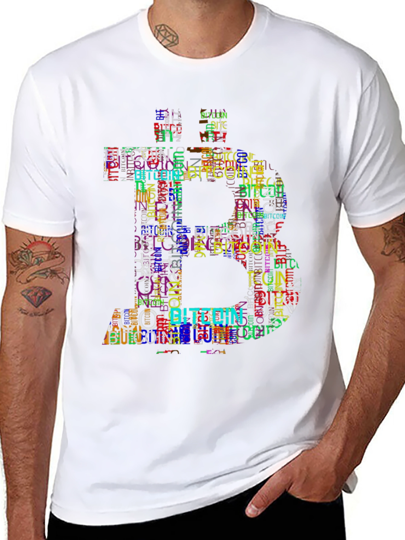 Bitcoin Graphic T-Shirt Crypto Enthusiast Tee