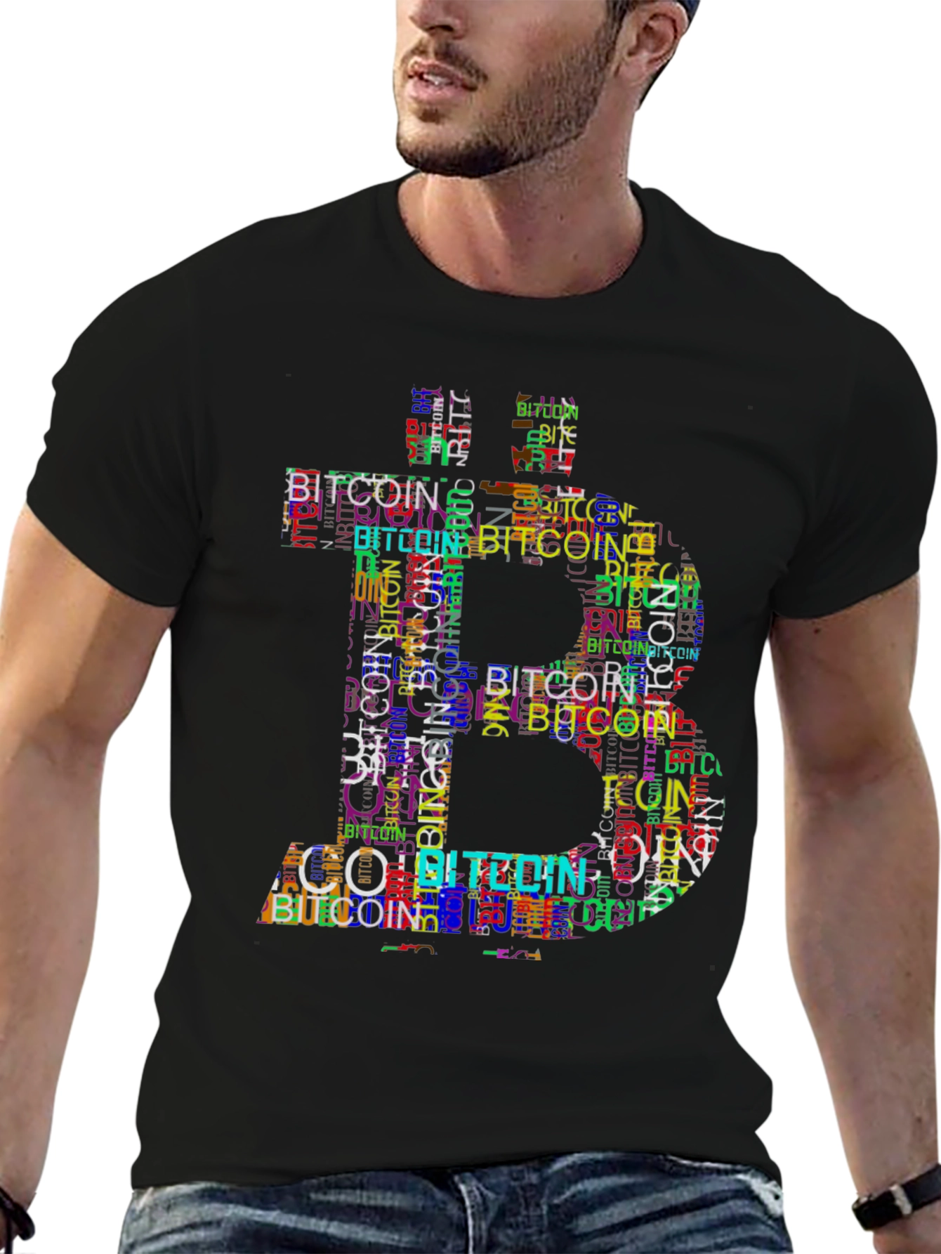 Bitcoin Graphic T-Shirt Crypto Enthusiast Tee