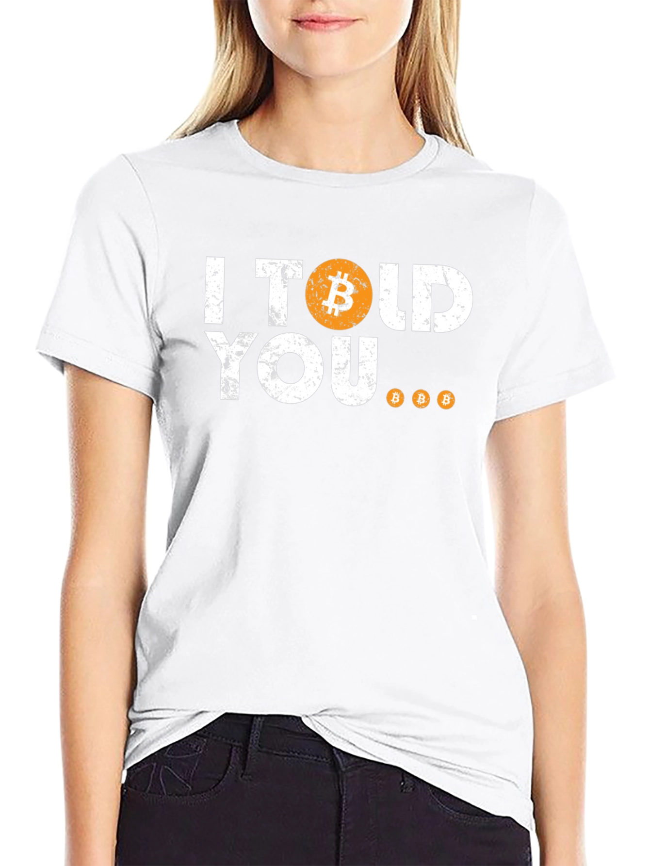 Bitcoin I Told You So Black T-Shirt