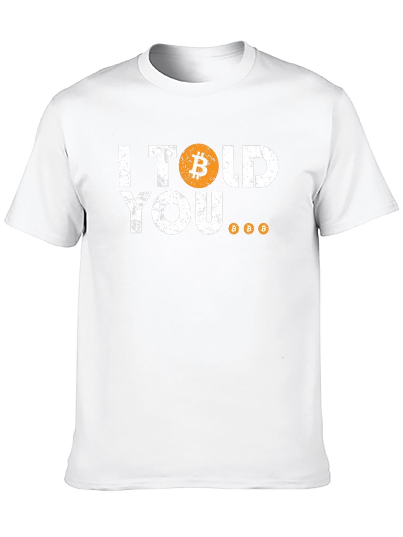 Bitcoin I Told You So Black T-Shirt